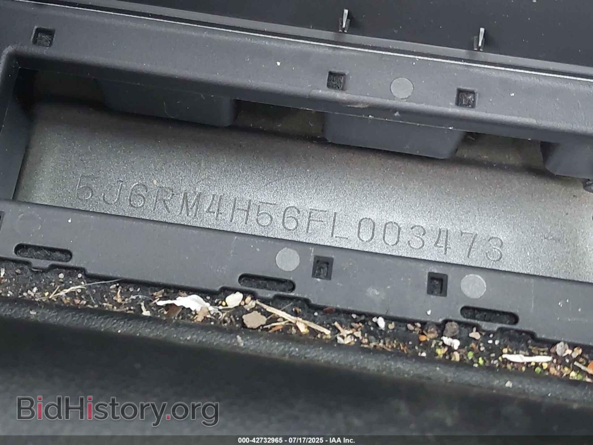 2015 HONDA CR-V - VIN: 5J6RM4H56FL003473 - Фото 9