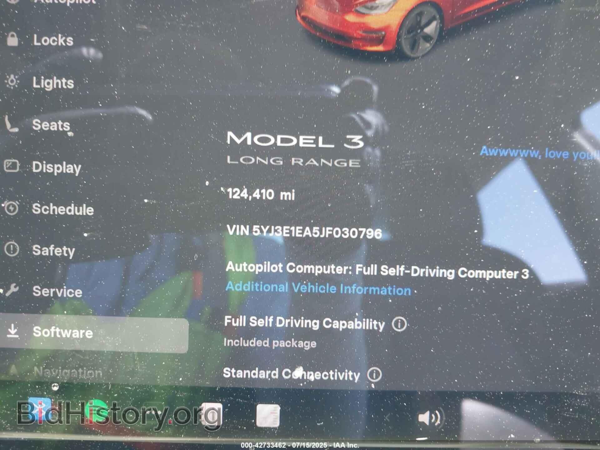 2018 TESLA MODEL 3 - VIN: 5YJ3E1EA5JF030796 - Photo 7