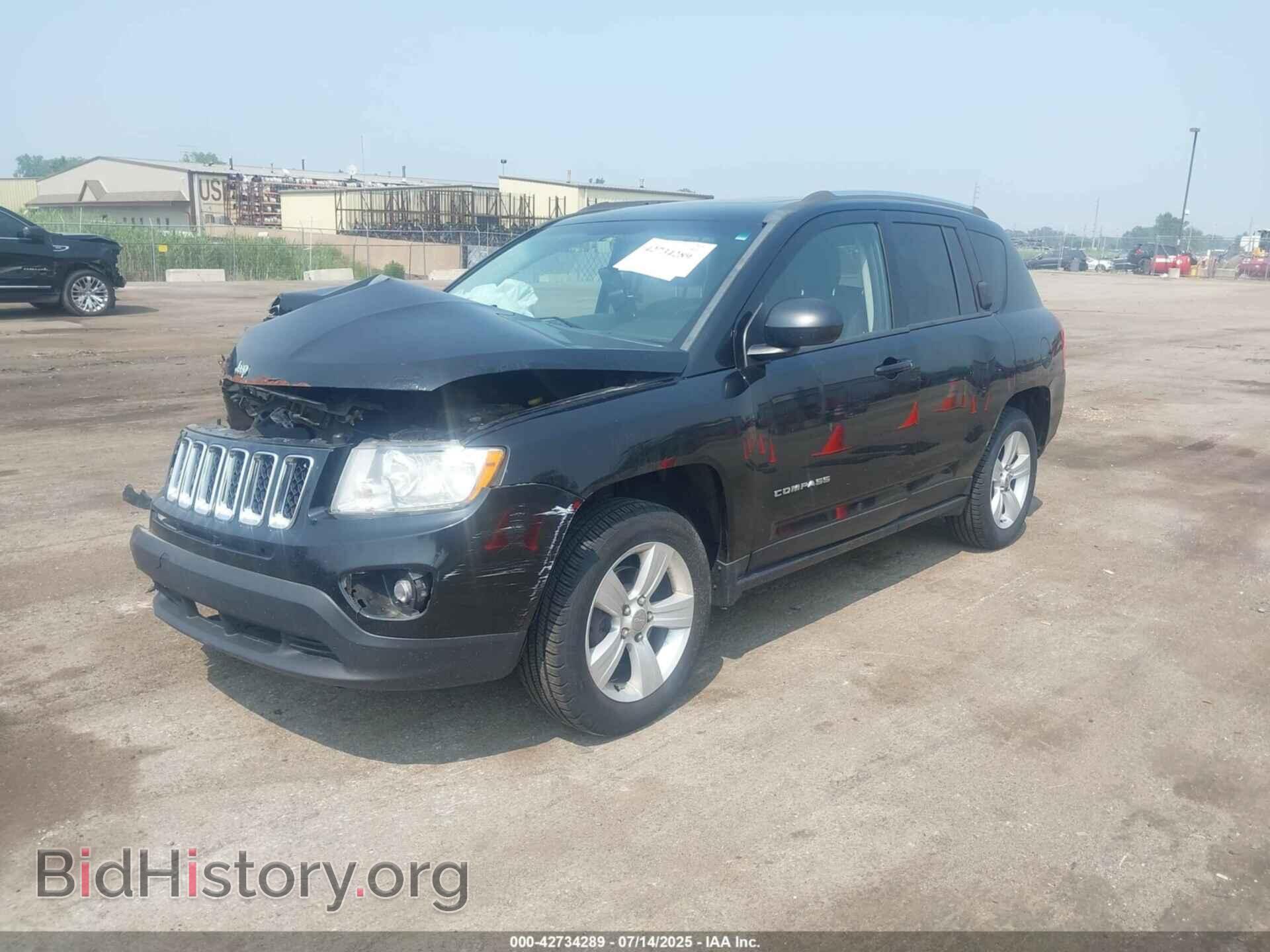 2013 JEEP COMPASS - VIN: 1C4NJCEB9DD166157 - Фото 2