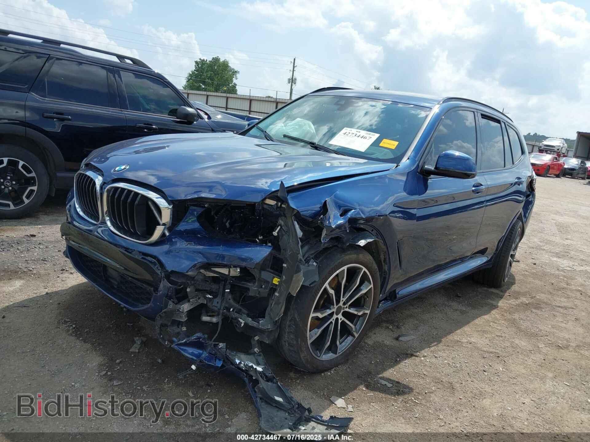 2021 BMW X3 - VIN: 5UXTY5C03M9F11252 - Фото 2