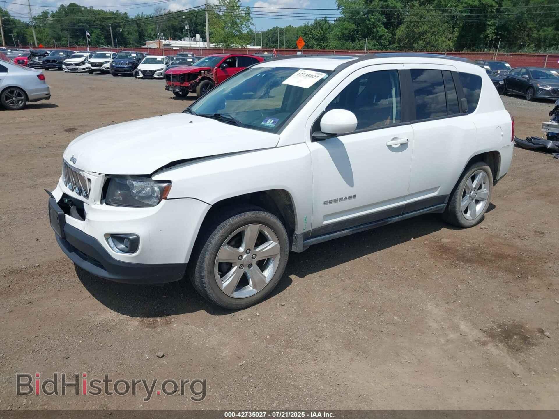 2014 JEEP COMPASS - VIN: 1C4NJDCB8ED918182 - Фото 2