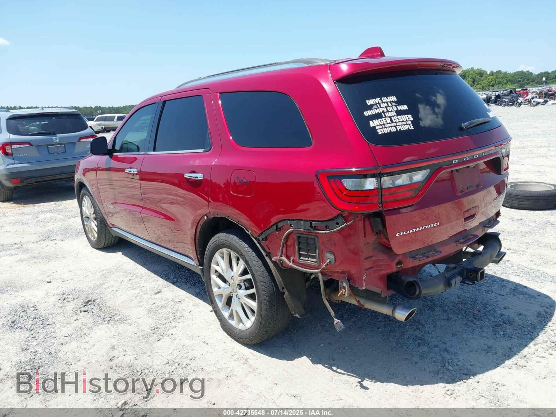 2014 DODGE DURANGO - VIN: 1C4SDHET2EC971960 - Photo 3