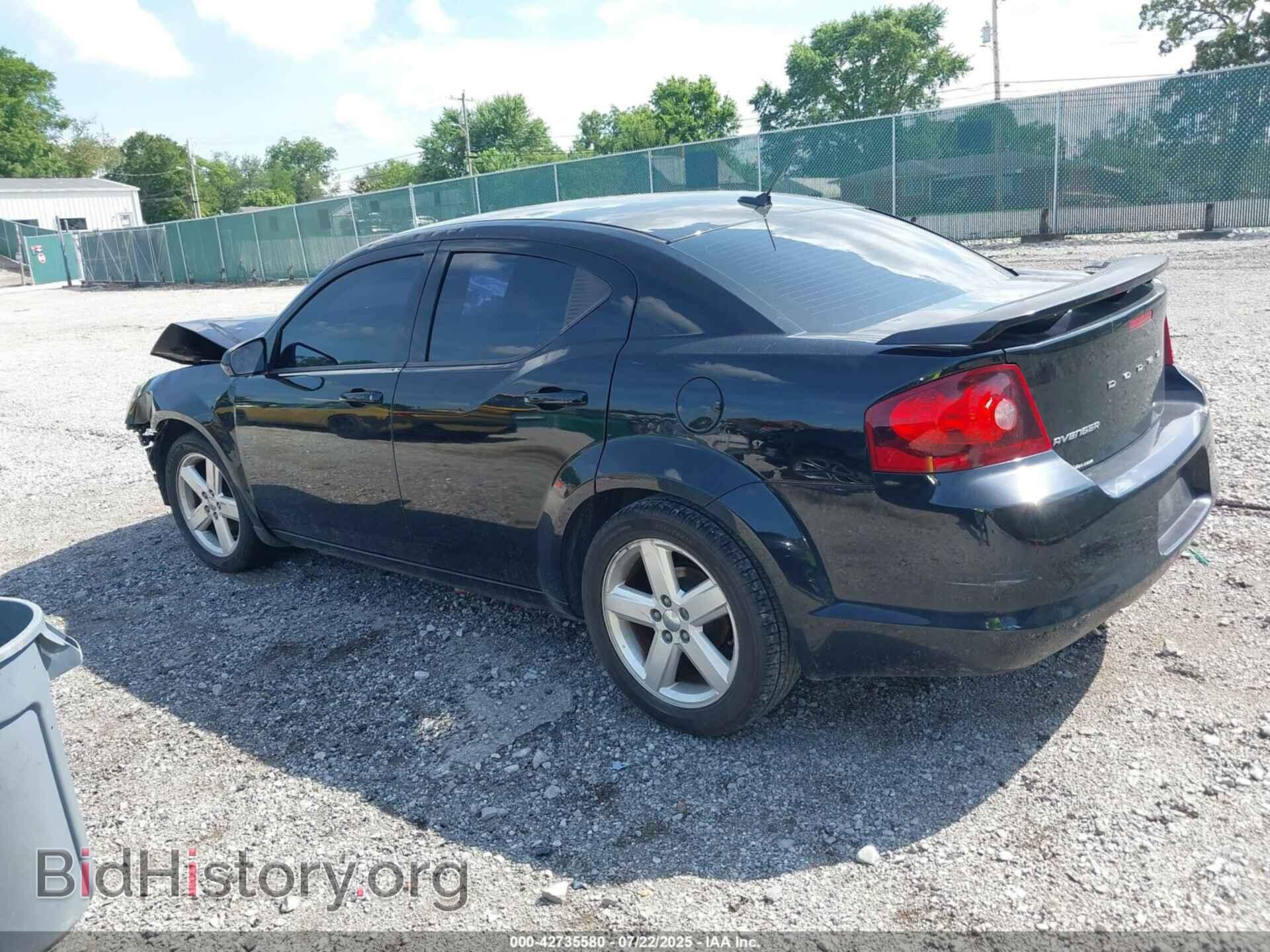 2012 DODGE AVENGER - VIN: 1C3CDZCB8CN133474 - Photo 3