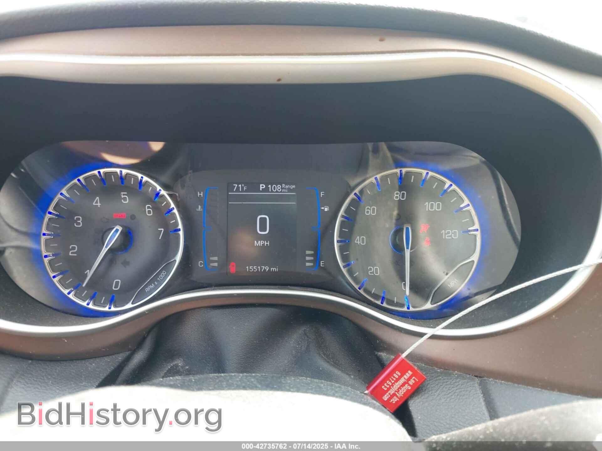 2017 CHRYSLER PACIFICA - VIN: 2C4RC1BG9HR524263 - Фото 7