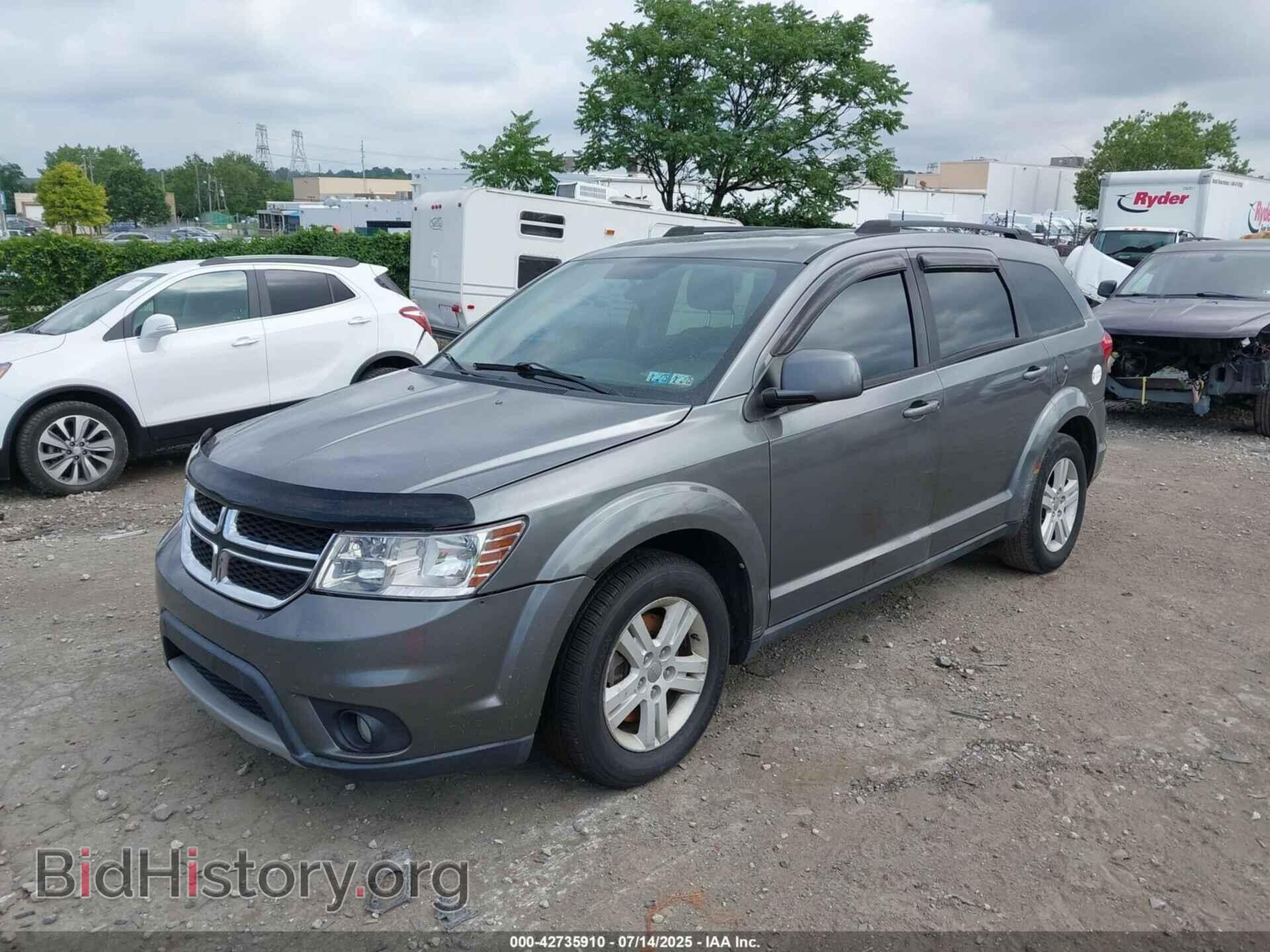 2012 DODGE JOURNEY - VIN: 3C4PDCBB7CT355760 - Фото 2