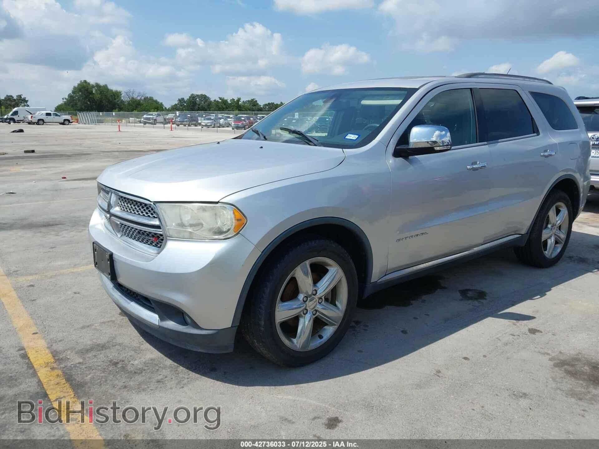 2013 DODGE DURANGO - VIN: 1C4RDHEG0DC571833 - Photo 2