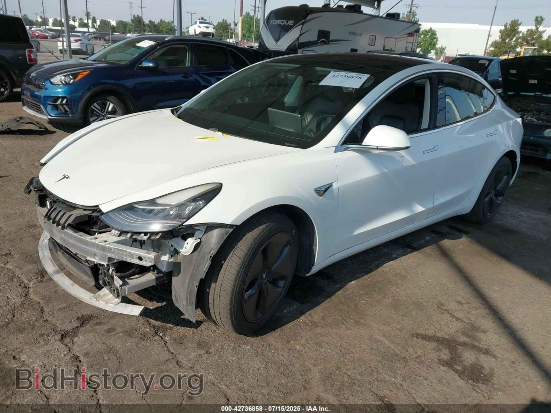 2018 TESLA MODEL 3 - VIN: 5YJ3E1EA7JF044277 - Фото 2