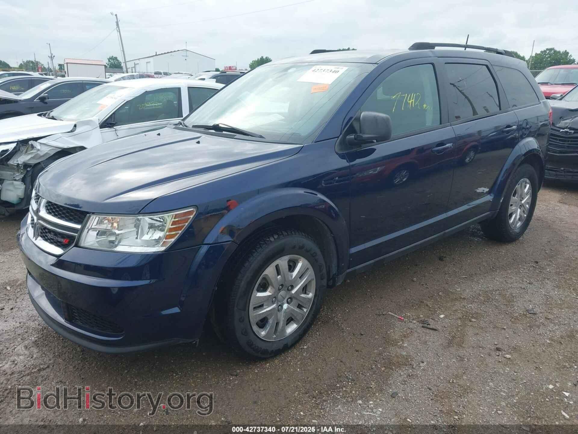 2018 DODGE JOURNEY - VIN: 3C4PDCAB5JT446282 - Фото 2