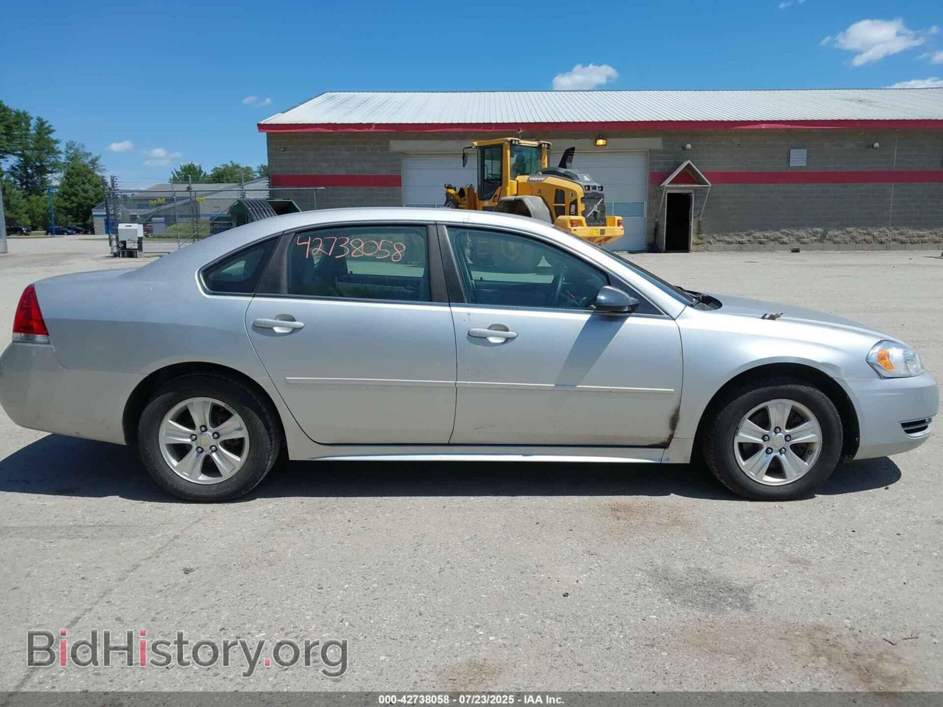 2012 CHEVROLET IMPALA - VIN: 2G1WF5E35C1268472 - Фото 14