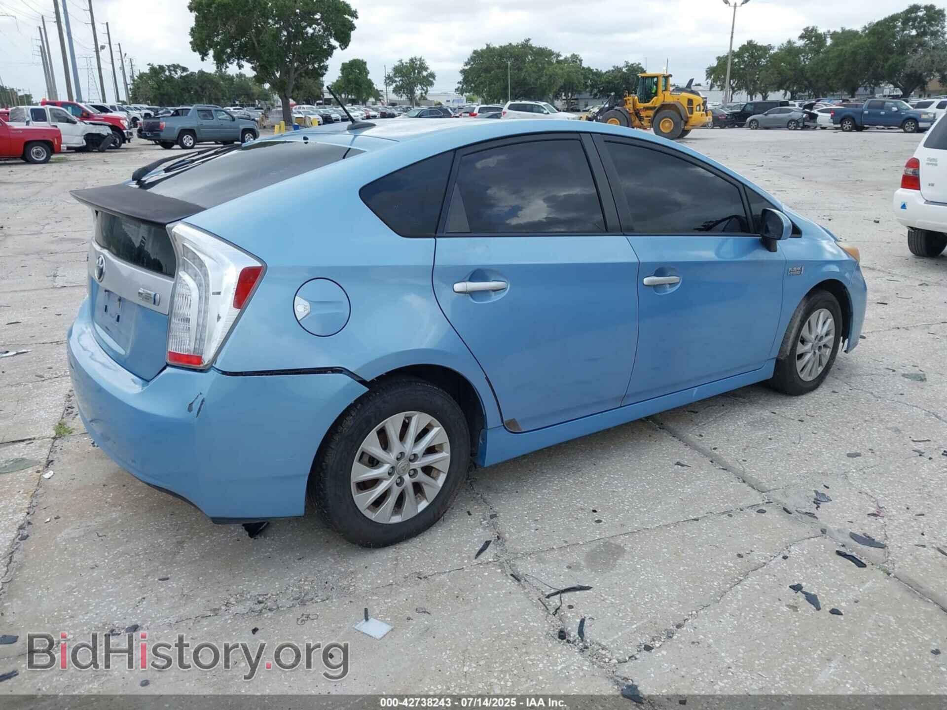 2013 TOYOTA PRIUS PLUG-IN - VIN: JTDKN3DP8D3047820 - Фото 4