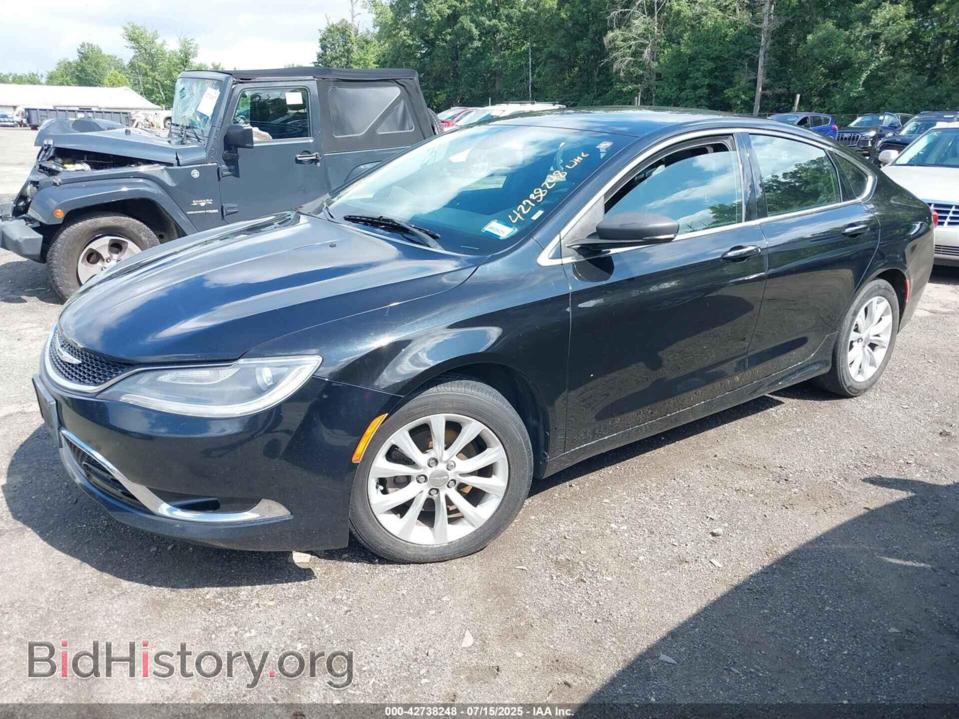 2015 CHRYSLER 200 - VIN: 1C3CCCCB4FN508510 - Фото 2