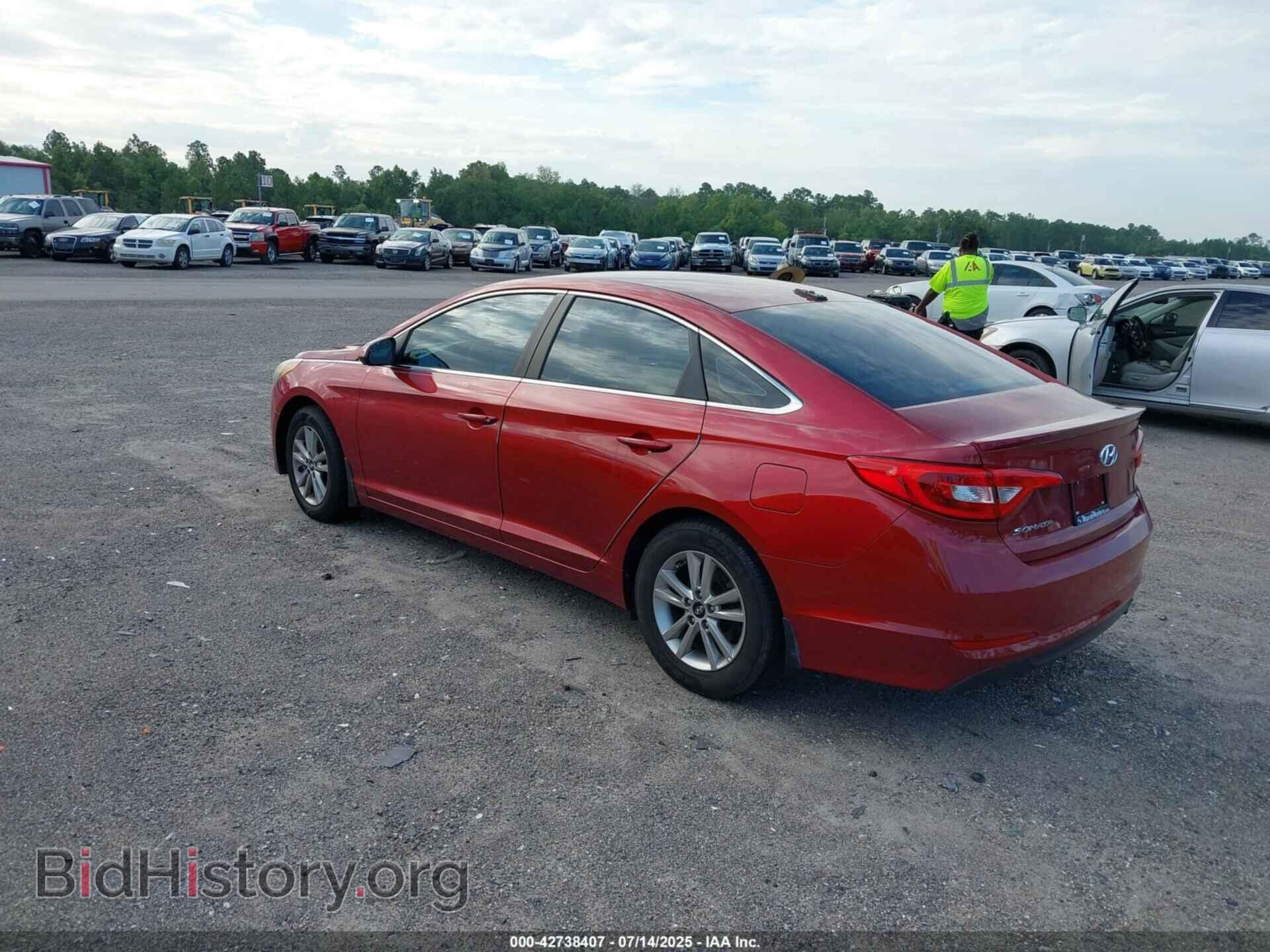2016 HYUNDAI SONATA - VIN: 5NPE24AF2GH404134 - Фото 3