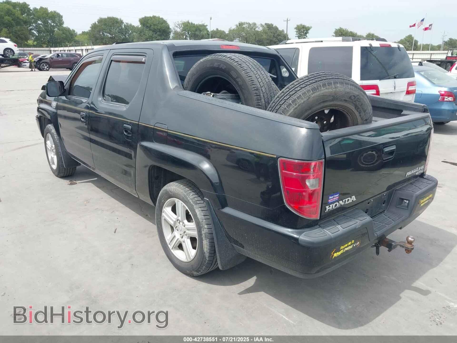 2011 HONDA RIDGELINE - VIN: 5FPYK1F57BB003379 - Фото 3
