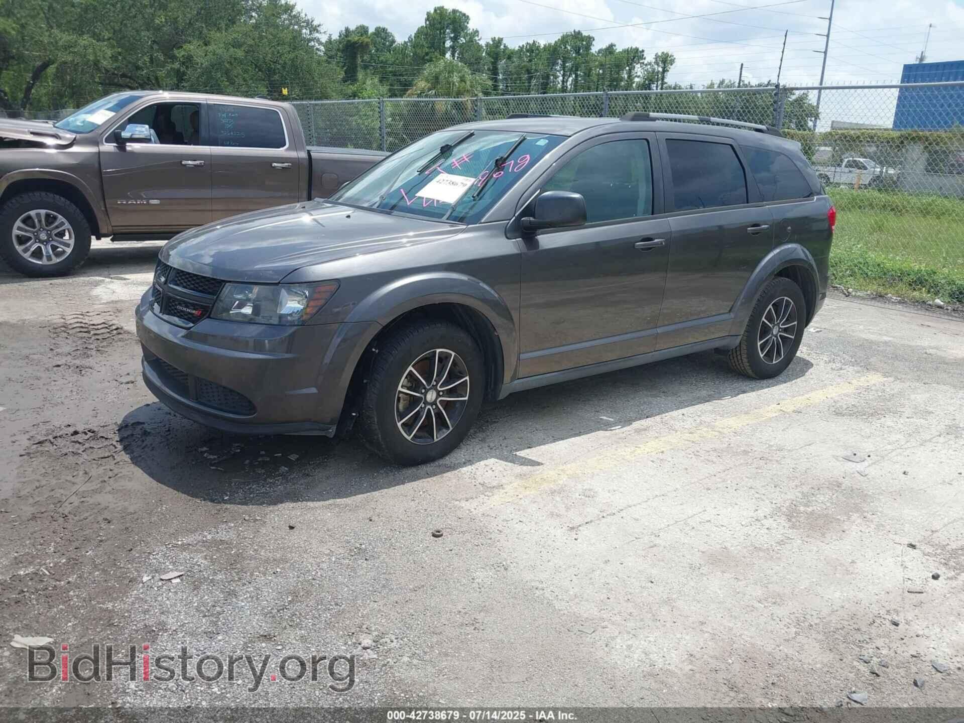 2017 DODGE JOURNEY - VIN: 3C4PDCAB6HT614733 - Фото 2