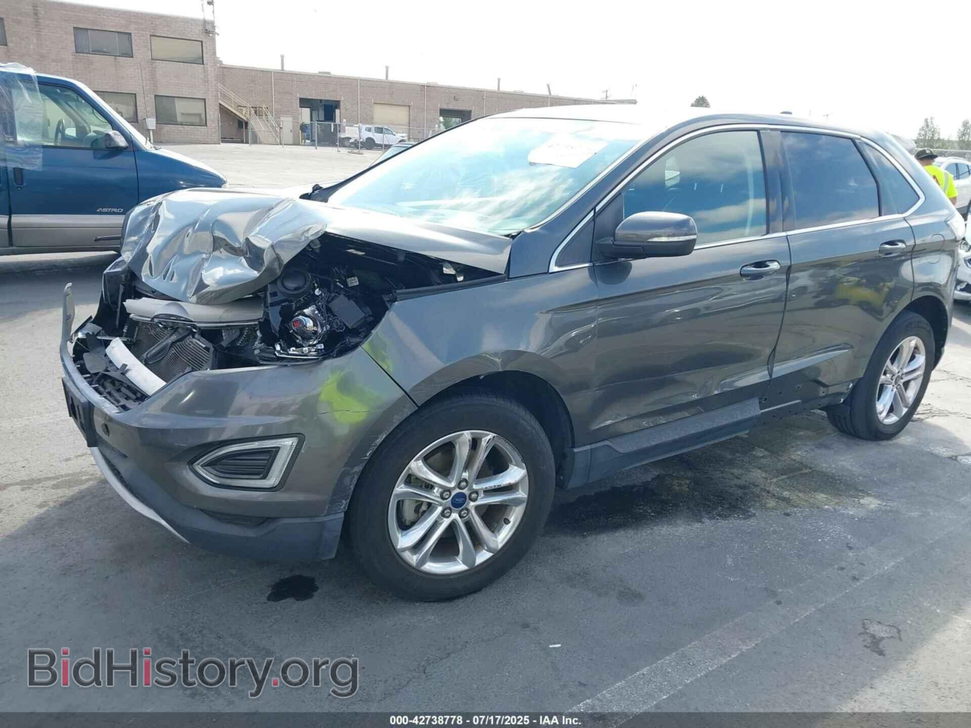 2015 FORD EDGE - VIN: 2FMPK3J85FBC00308 - Фото 2