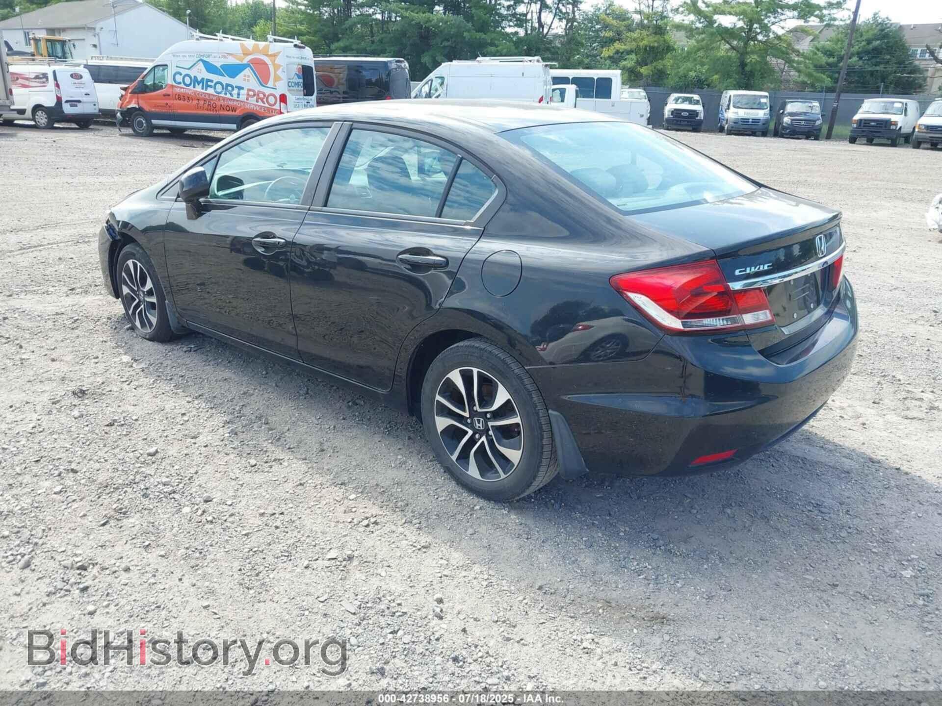 2013 HONDA CIVIC - VIN: 19XFB2F83DE277705 - Фото 3