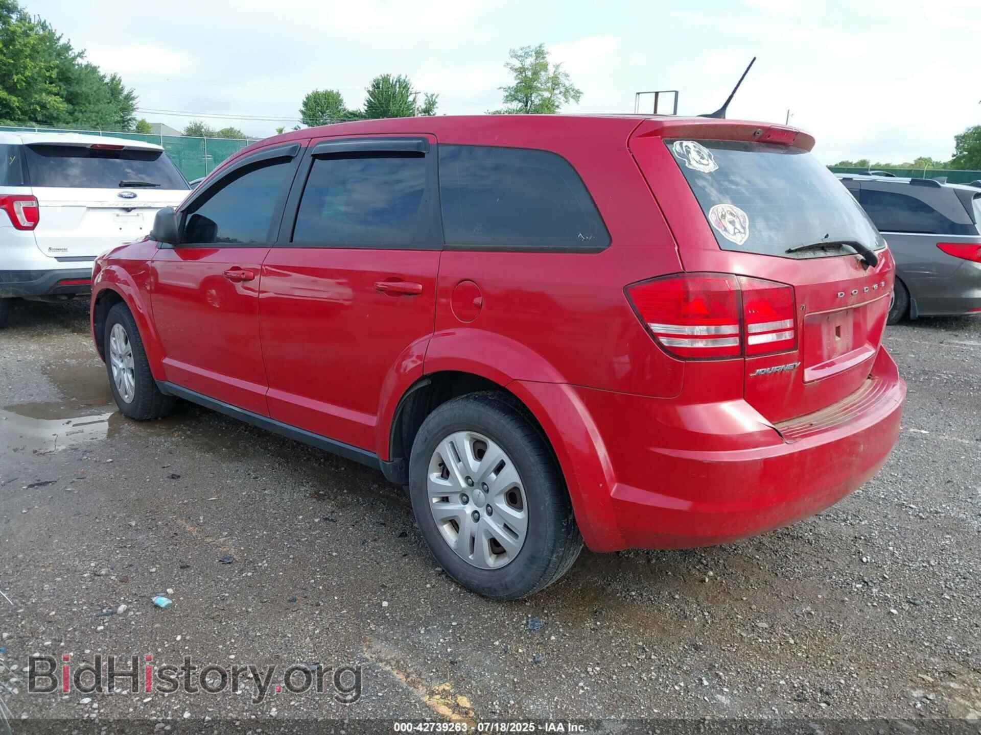2014 DODGE JOURNEY - VIN: 3C4PDCAB3ET309766 - Фото 3