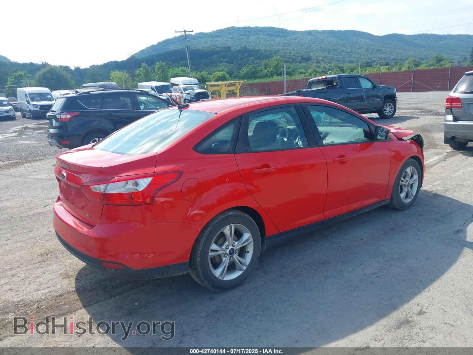 2014 FORD FOCUS - VIN: 1FADP3F2XEL353185 - Фото 4