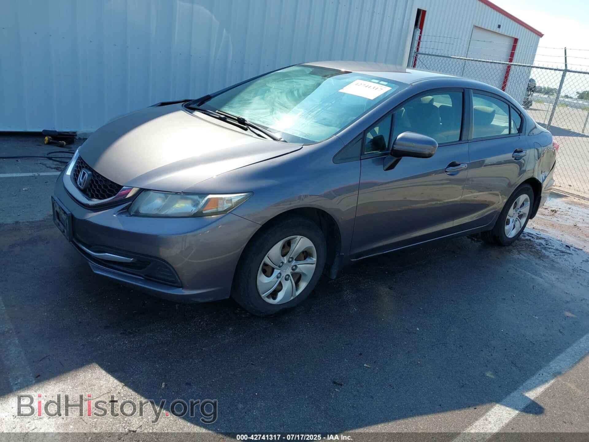 2015 HONDA CIVIC - VIN: 19XFB2F56FE000166 - Фото 2