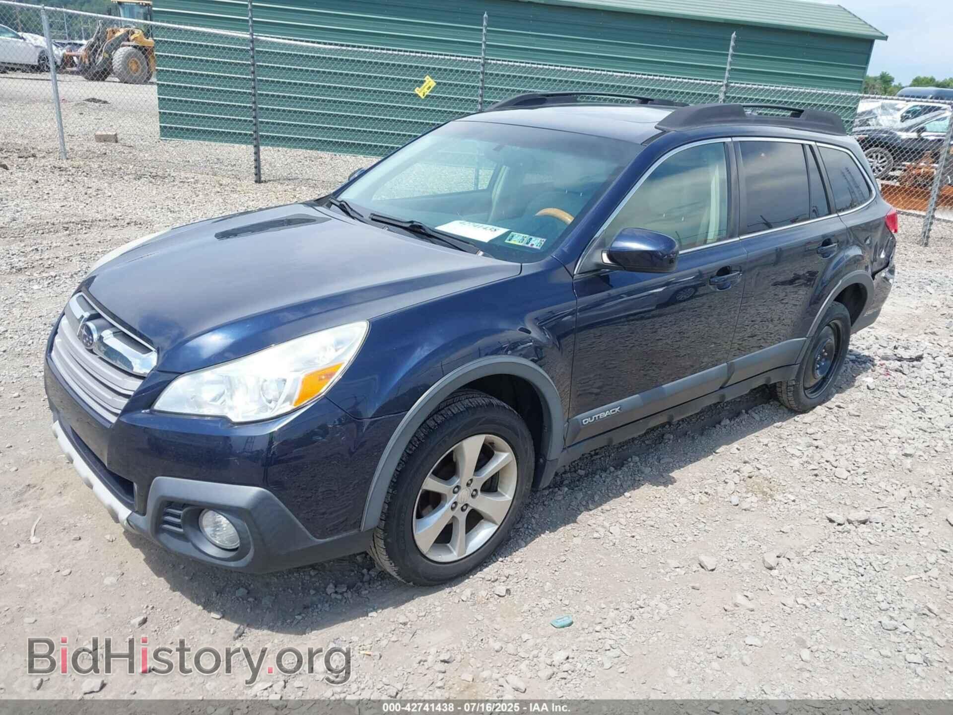 2014 SUBARU OUTBACK - VIN: 4S4BRBLC9E3277053 - Фото 2