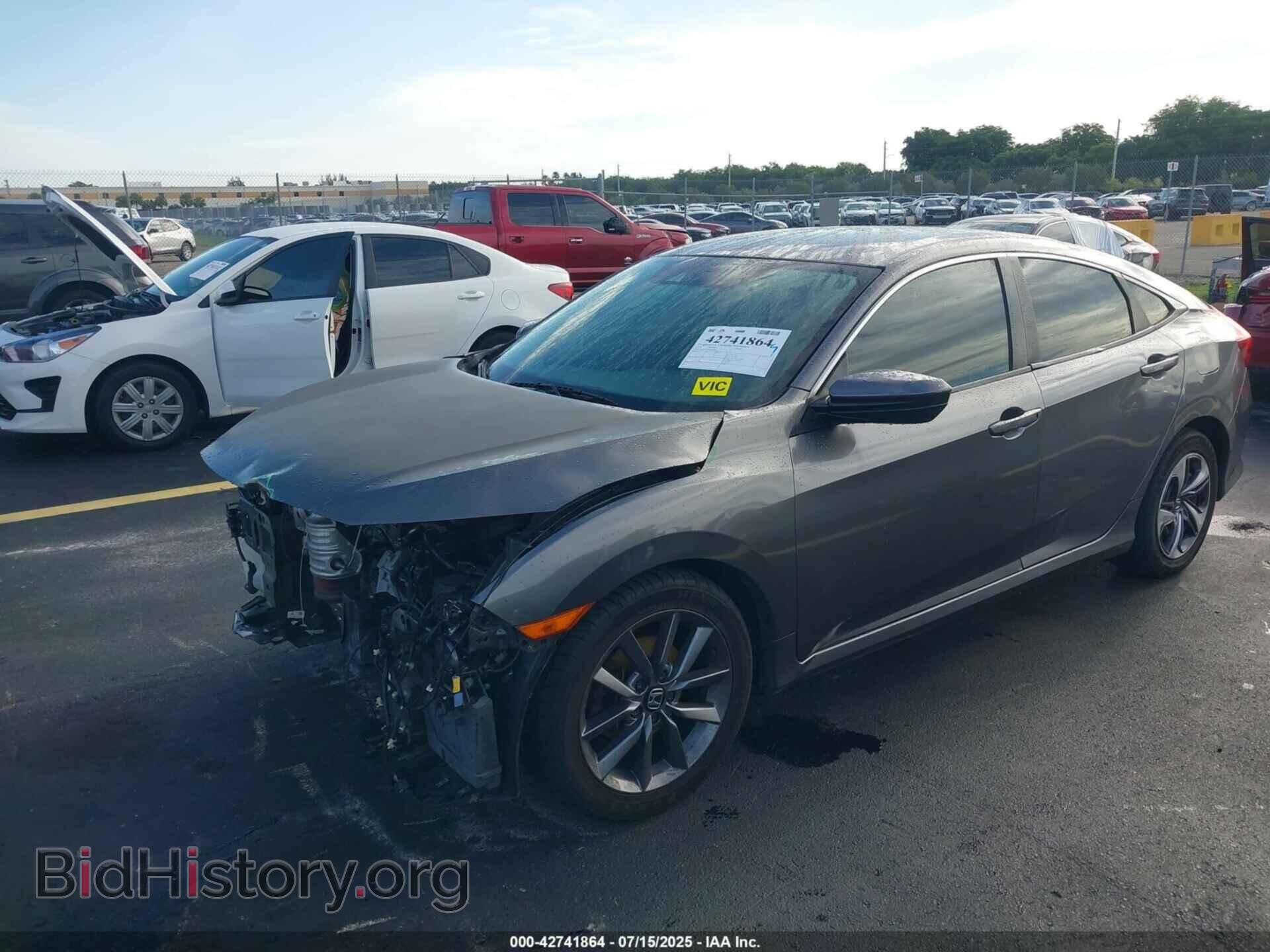 2019 HONDA CIVIC - VIN: 19XFC2F65KE048015 - Фото 2