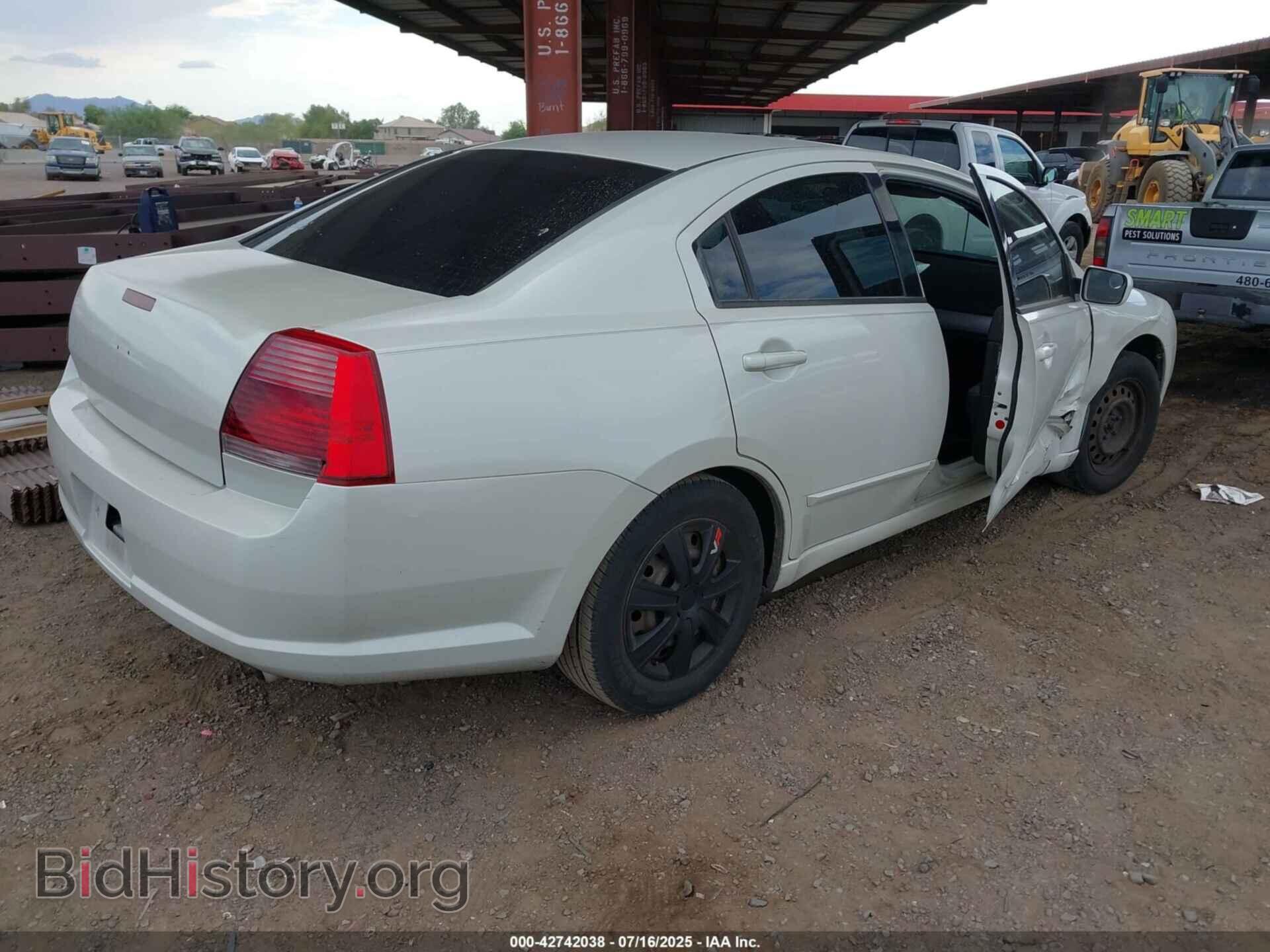 2006 MITSUBISHI GALANT - VIN: 4A3AB36F96E071041 - Фото 4