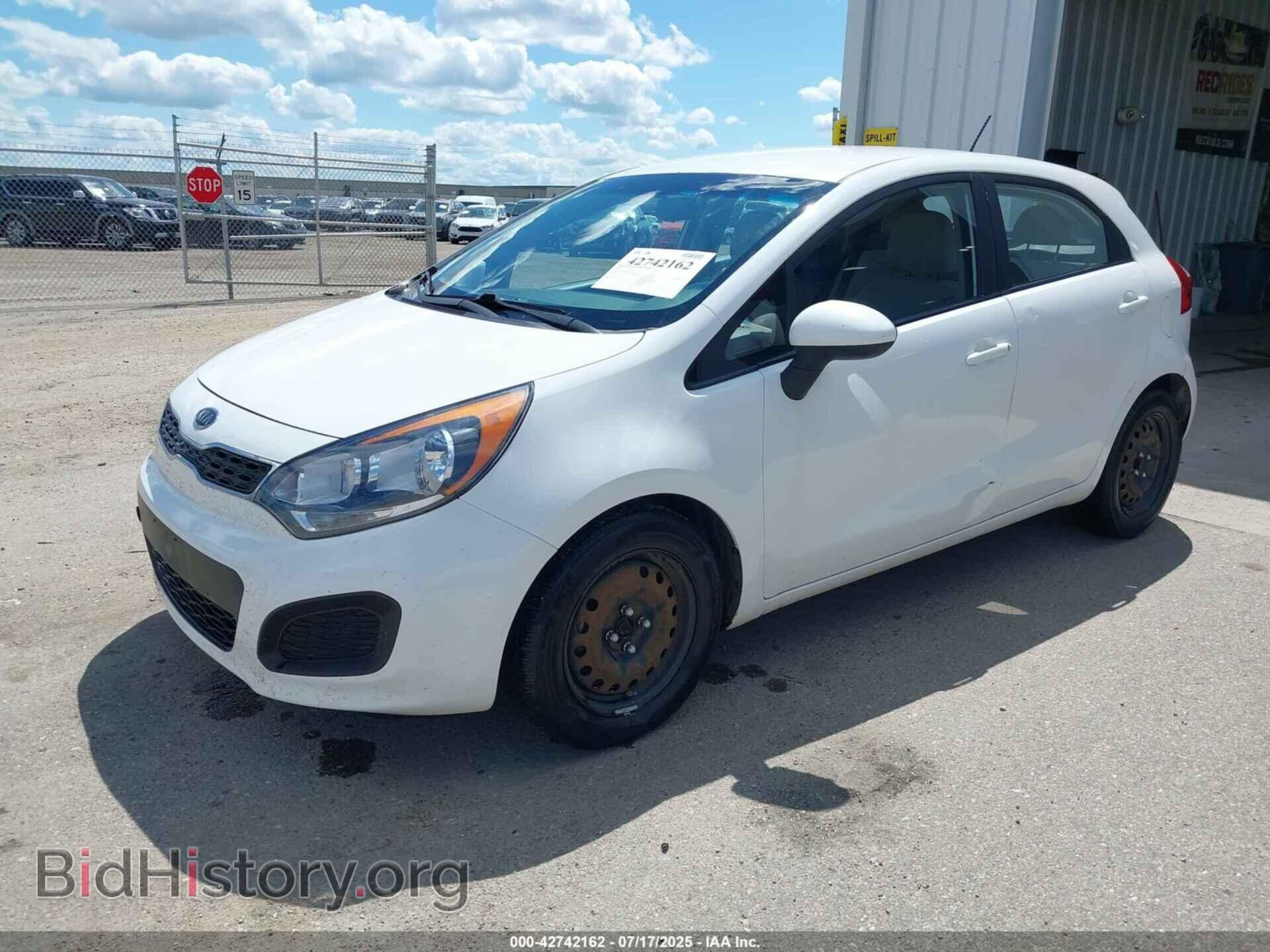 2012 KIA RIO5 - VIN: KNADN5A32C6012433 - Фото 2
