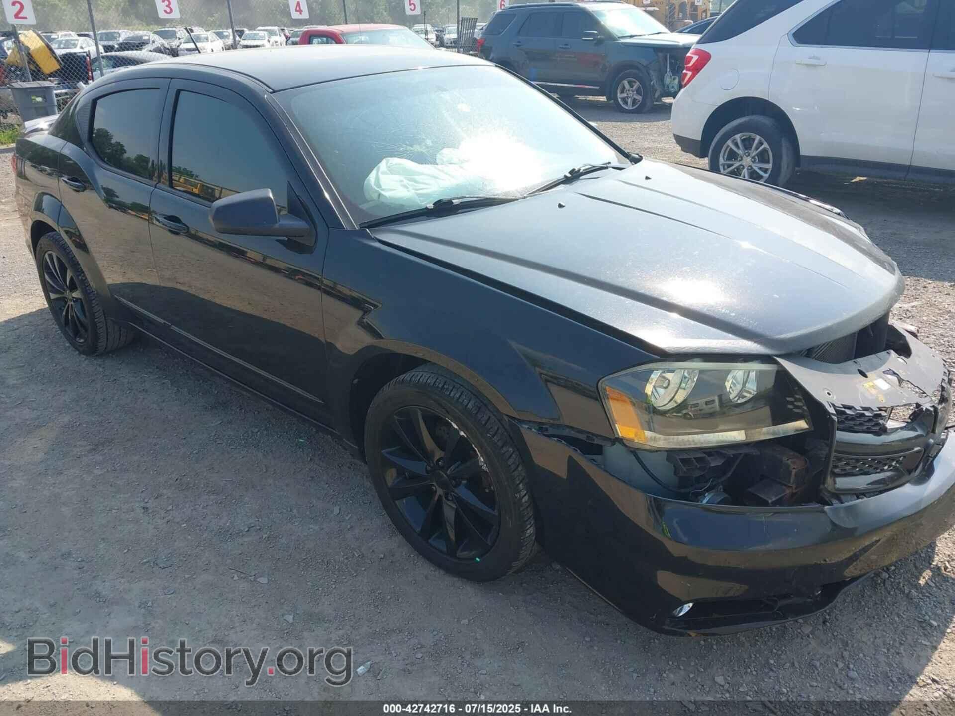 Photo 1C3CDZAG7DN748727 - DODGE AVENGER 2013