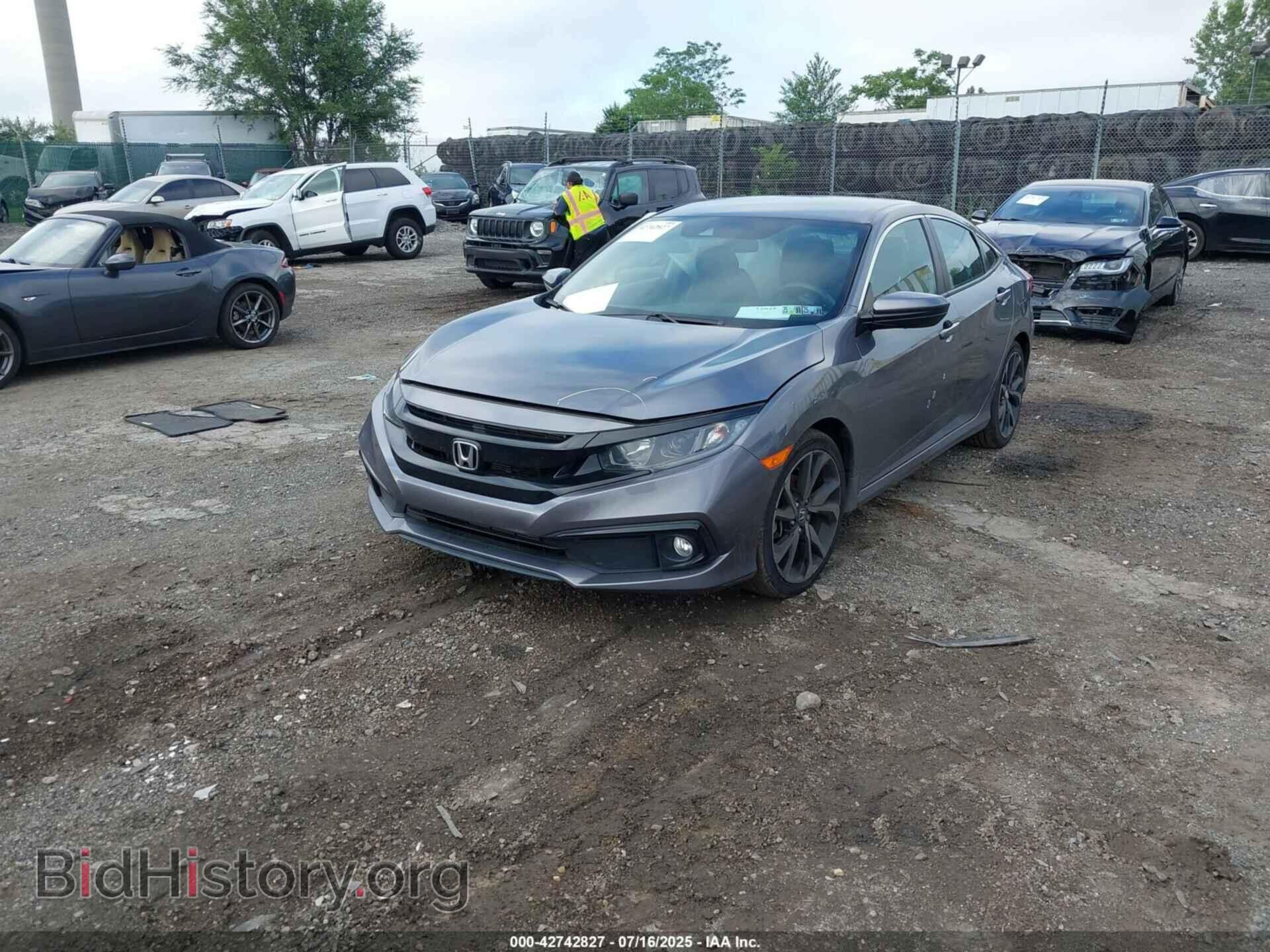 2021 HONDA CIVIC - VIN: 2HGFC2F81MH523332 - Фото 2