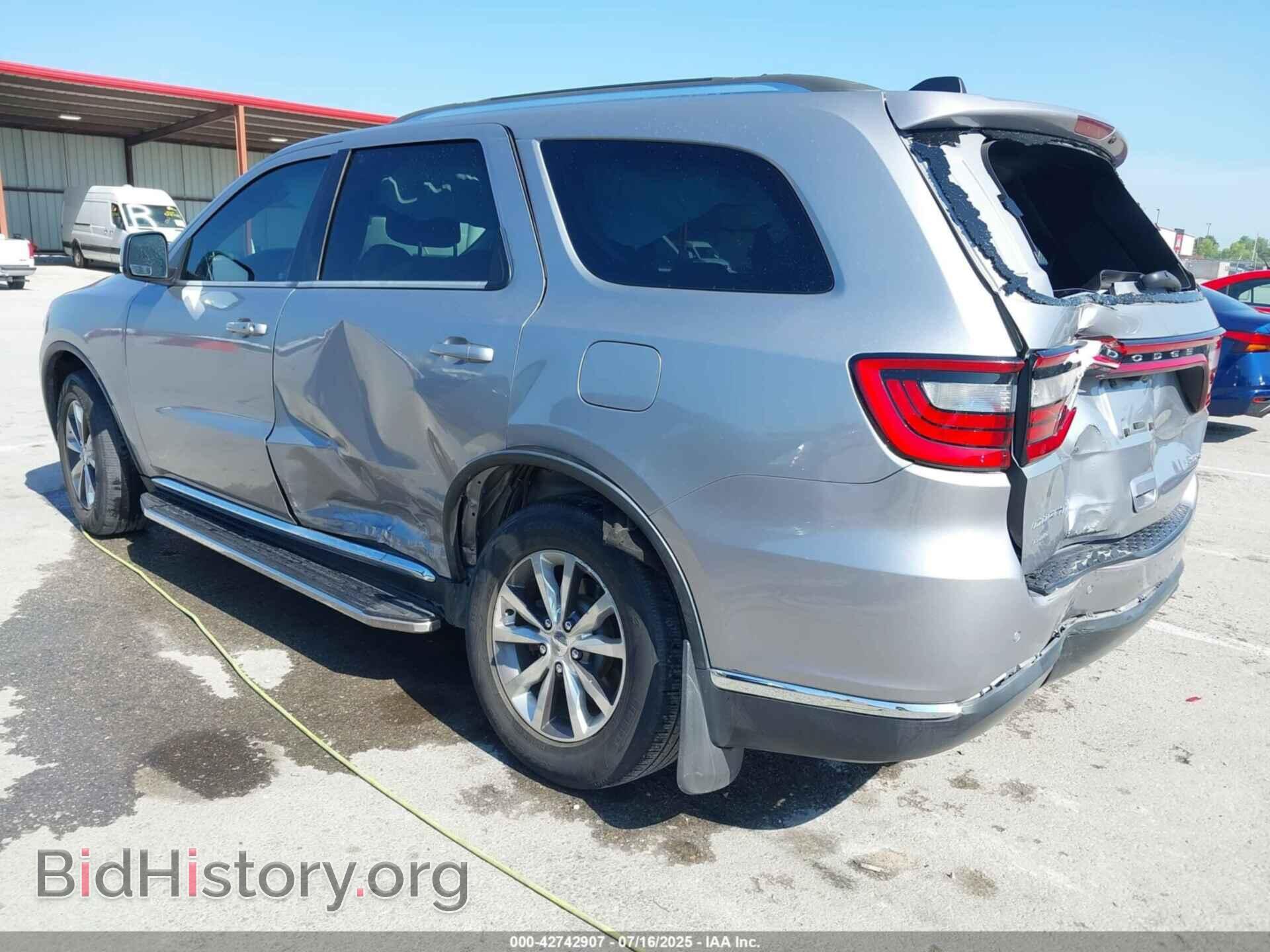 2016 DODGE DURANGO - VIN: 1C4RDJDG3GC301959 - Фото 3