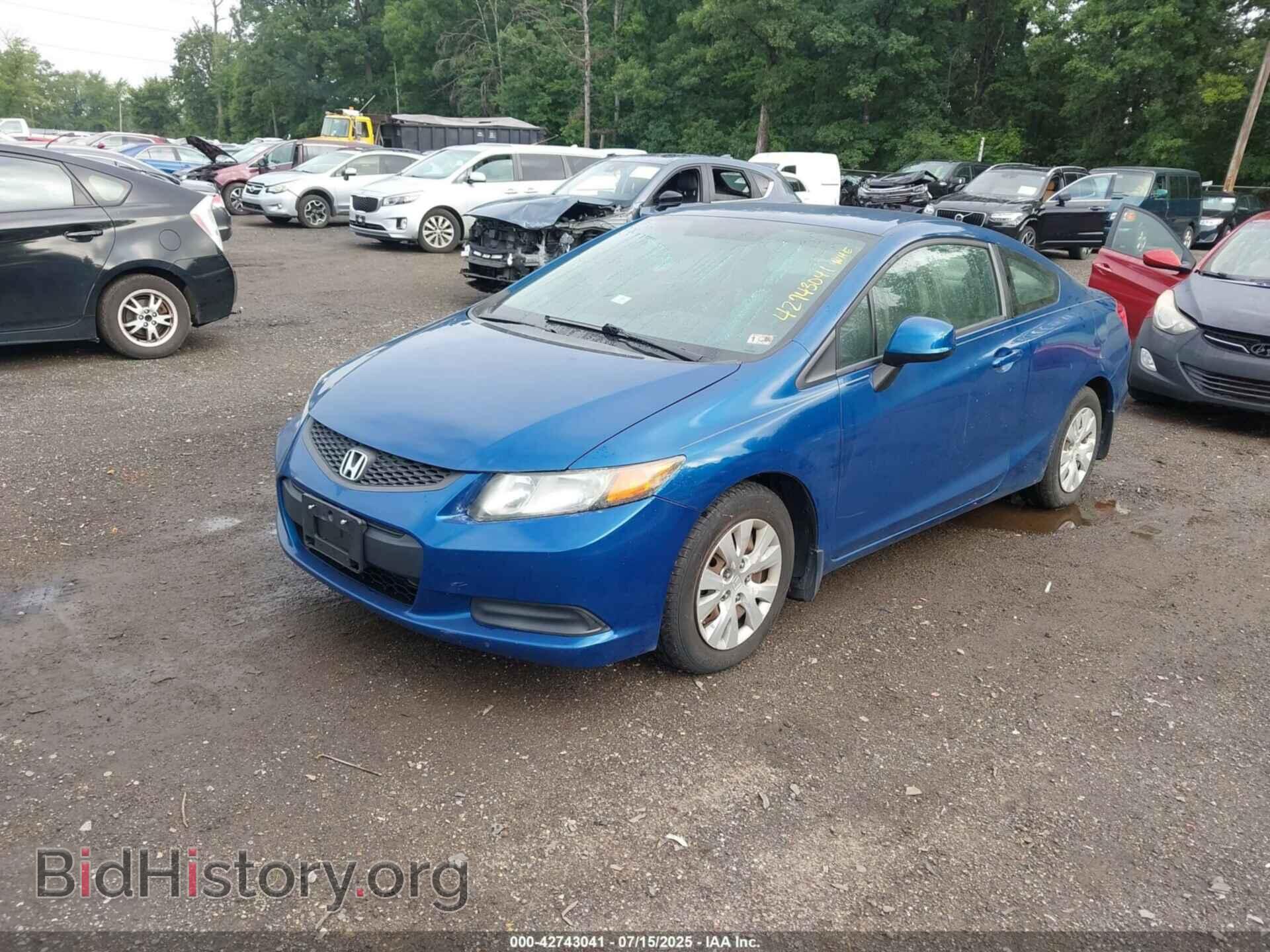 2012 HONDA CIVIC - VIN: 2HGFG3B55CH516632 - Фото 2