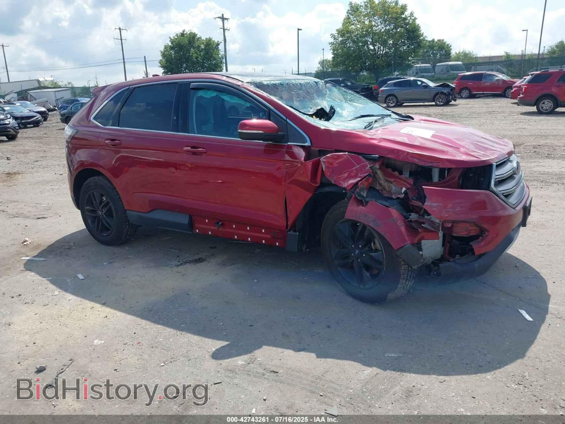 Photo 2FMTK4J87FBC02906 - FORD EDGE 2015