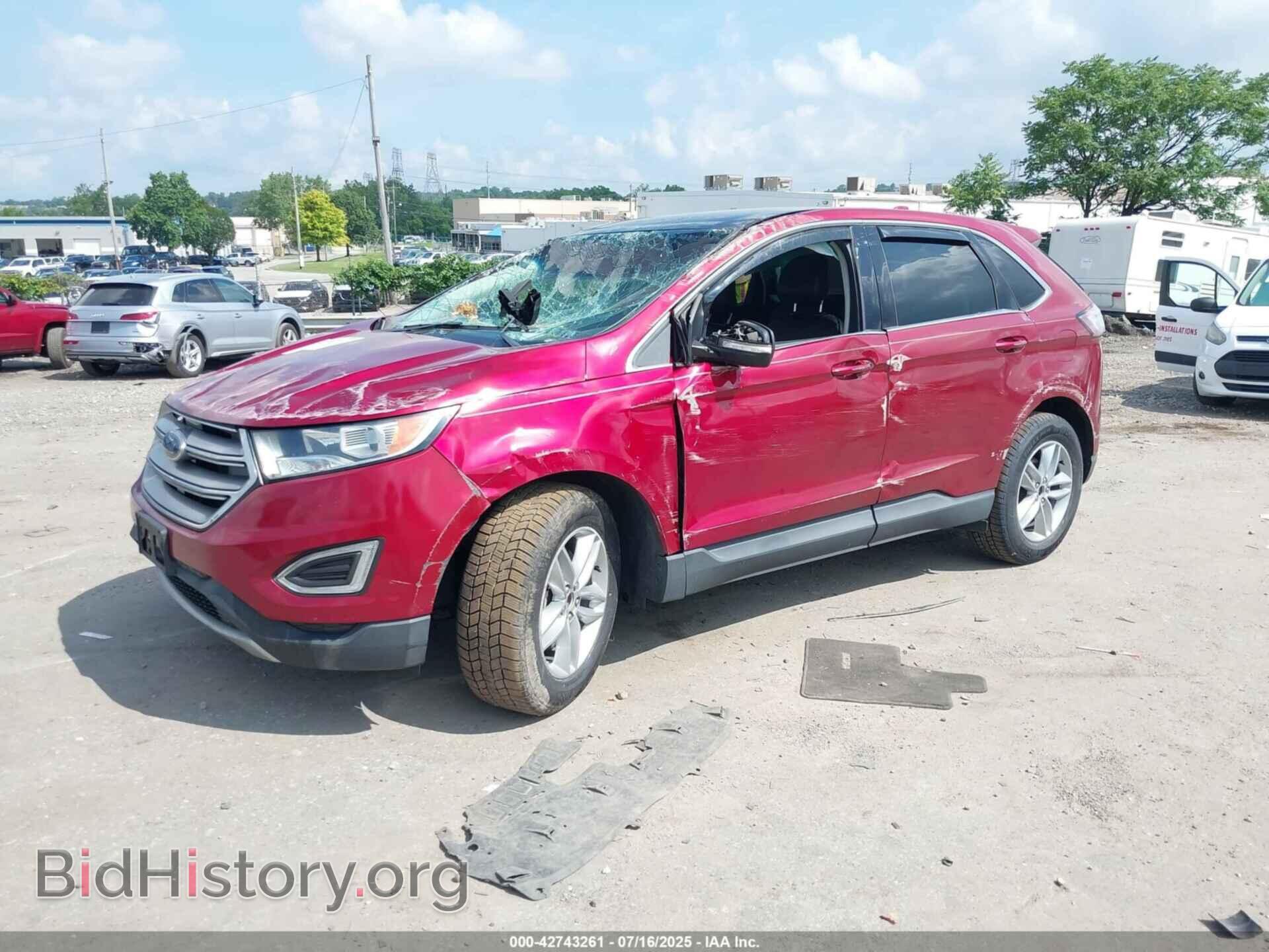 2015 FORD EDGE - VIN: 2FMTK4J87FBC02906 - Photo 2