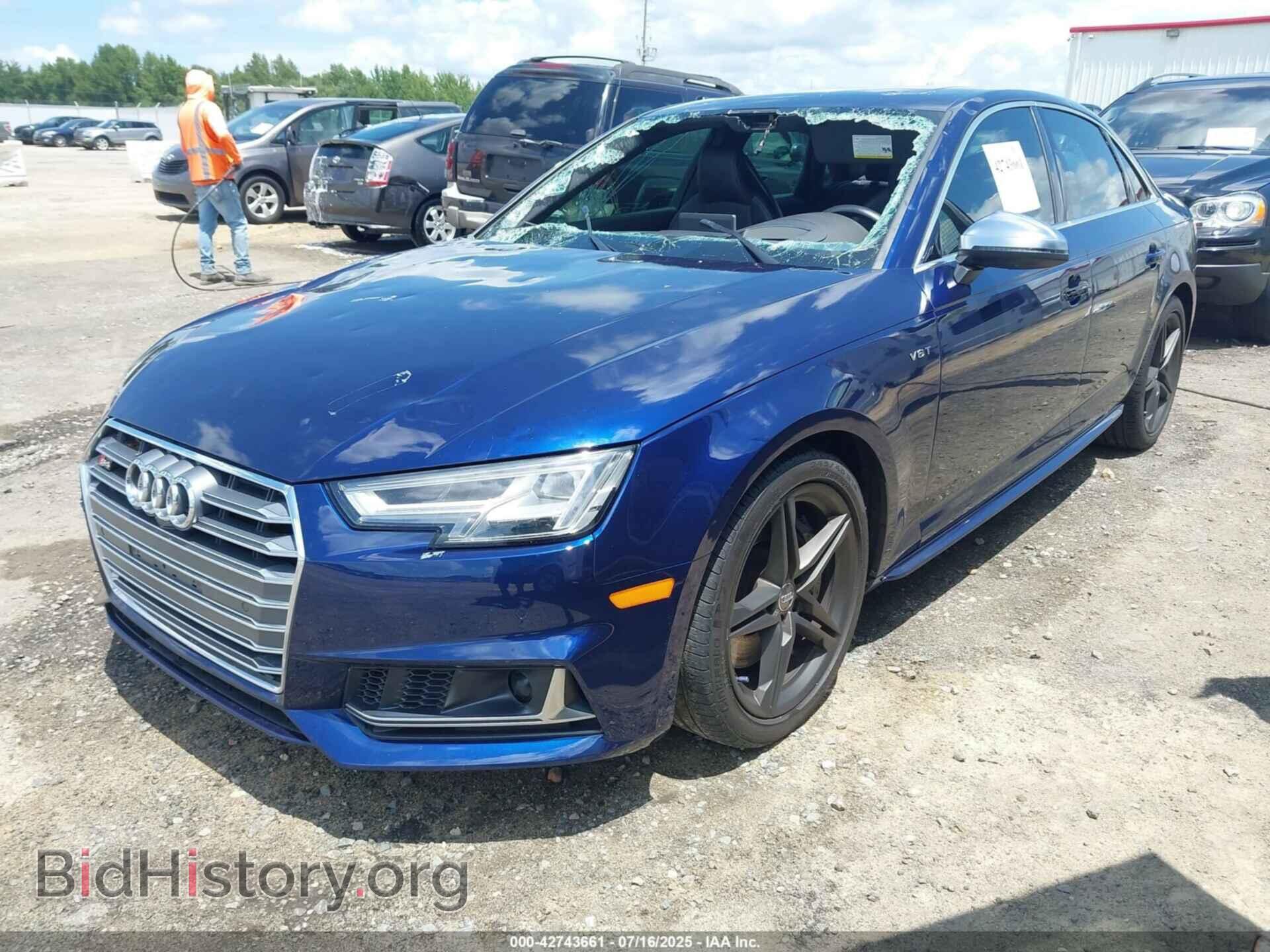 2018 AUDI S4 - VIN: WAUC4AF42JA075888 - Фото 2