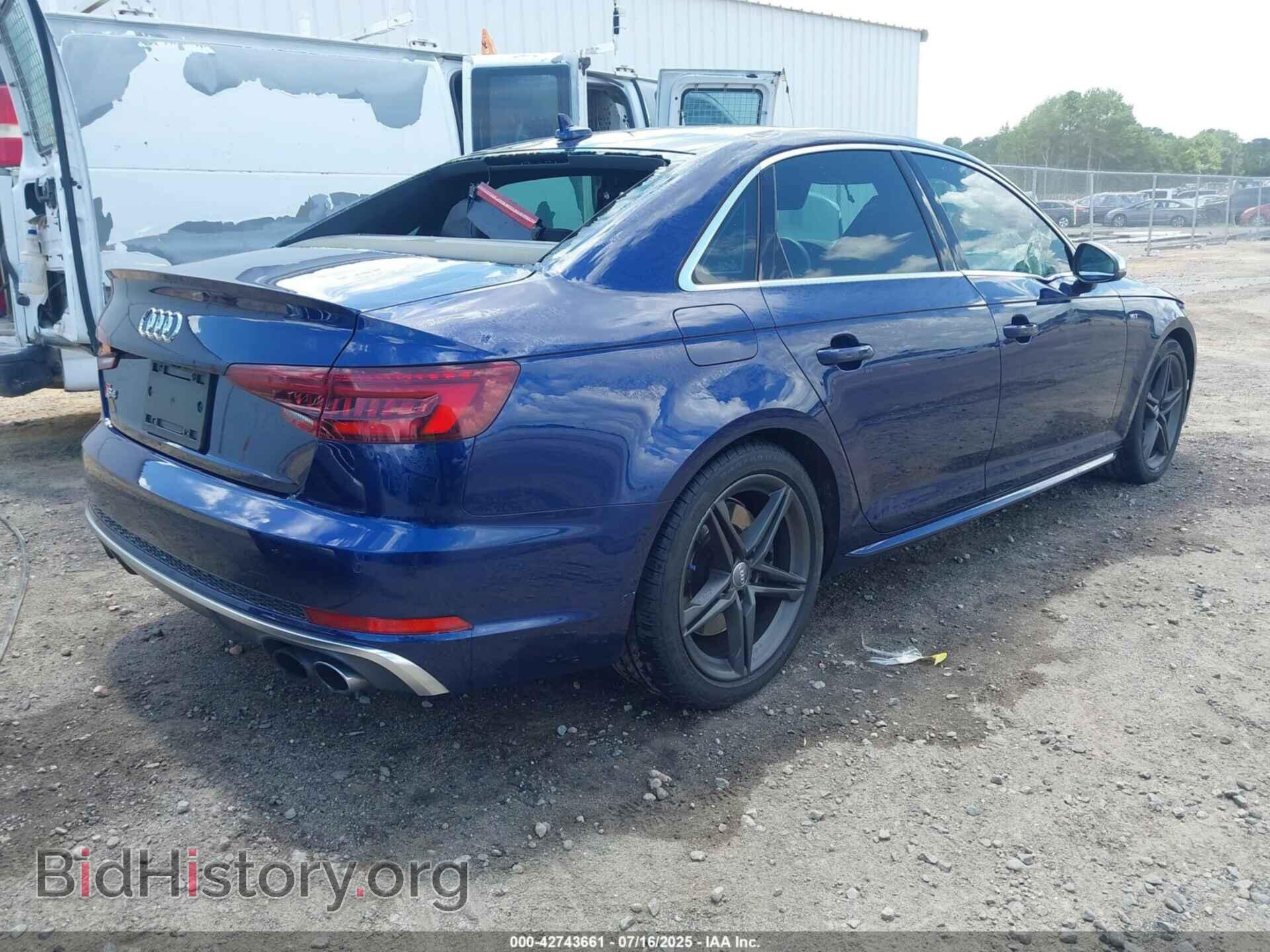 2018 AUDI S4 - VIN: WAUC4AF42JA075888 - Фото 4