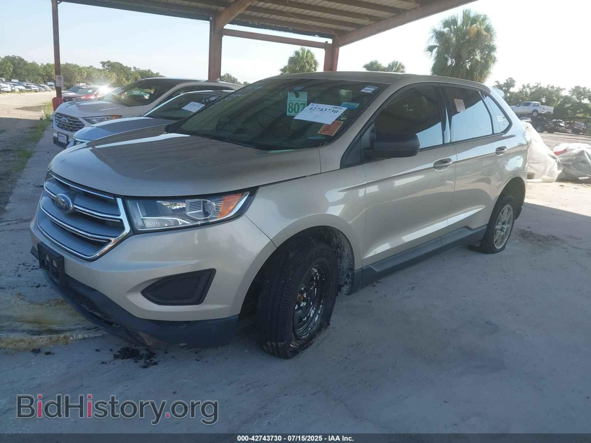2017 FORD EDGE - VIN: 2FMPK3G95HBB02463 - Фото 2