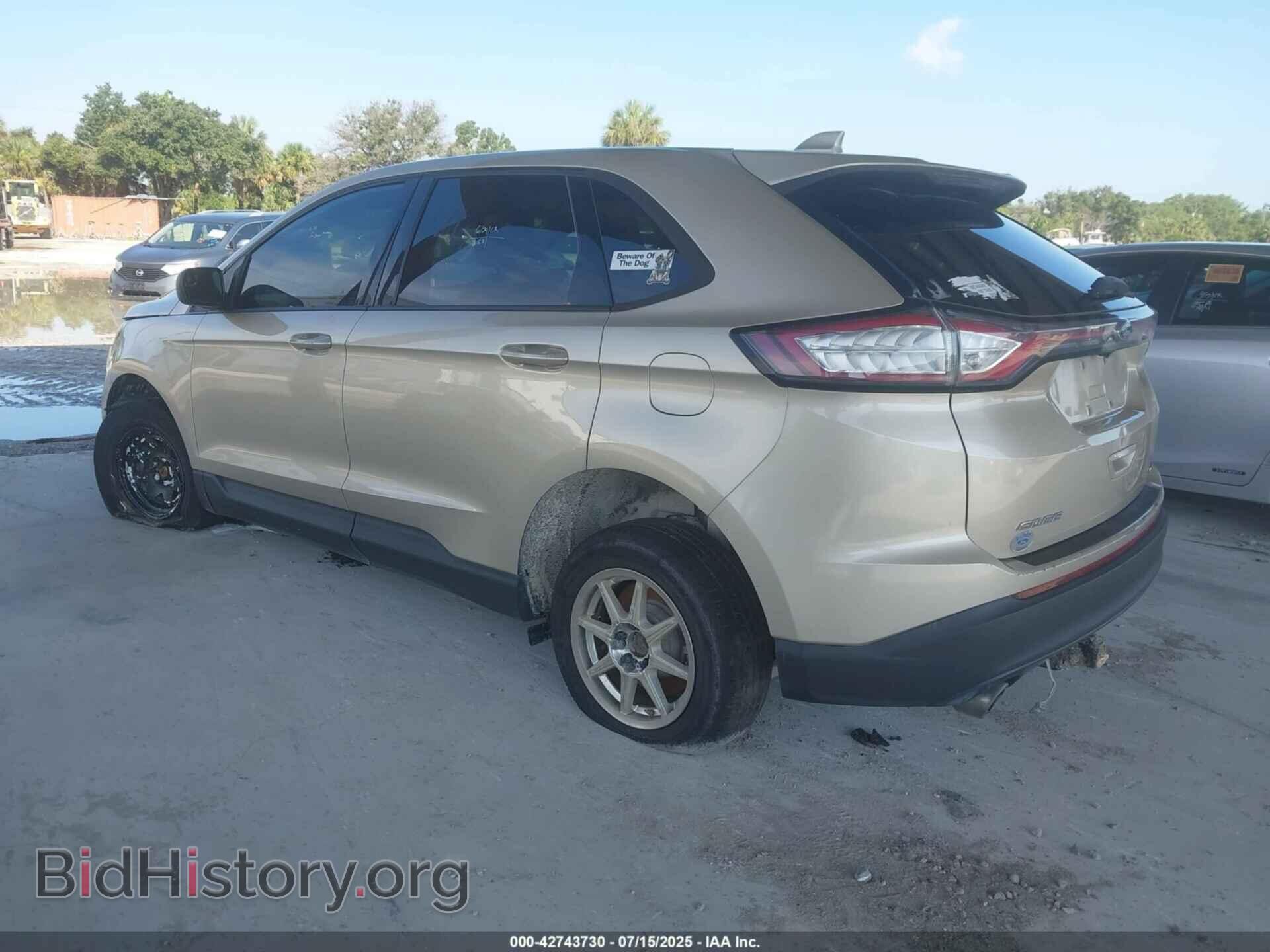 2017 FORD EDGE - VIN: 2FMPK3G95HBB02463 - Фото 3