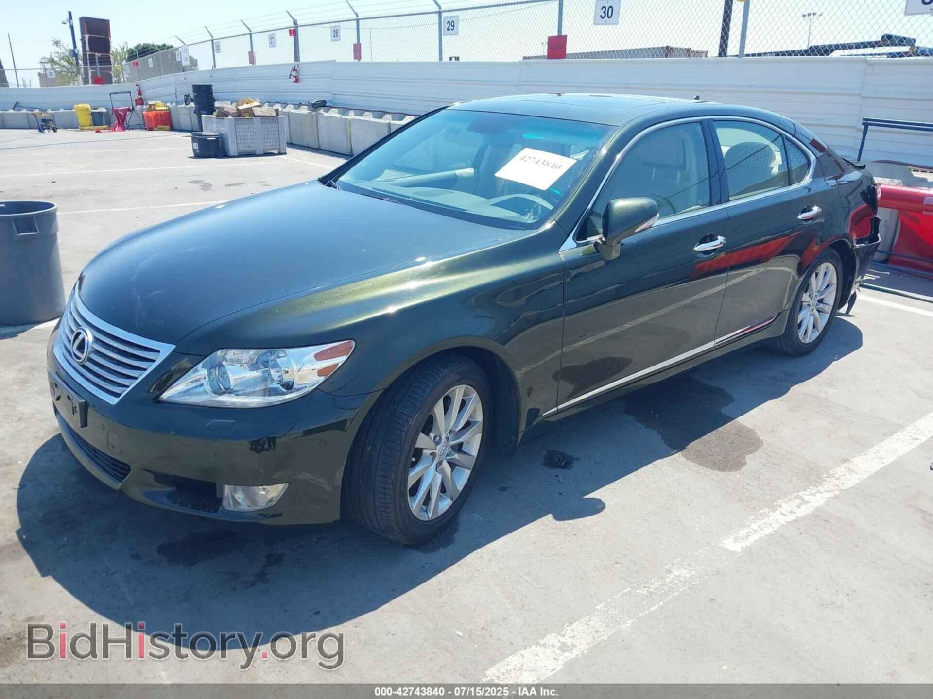 2010 LEXUS LS 460 - VIN: JTHBL5EF5A5092493 - Фото 2