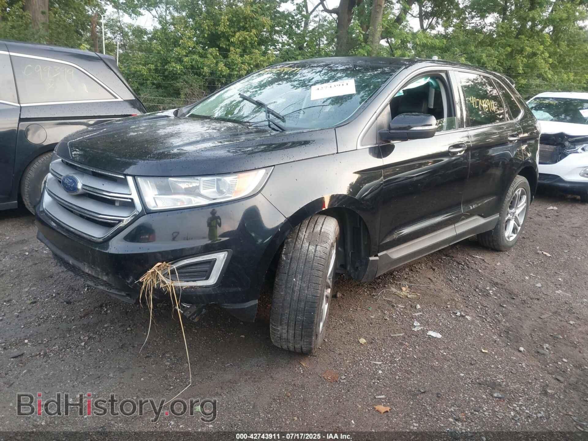 2016 FORD EDGE - VIN: 2FMPK4K97GBB22967 - Фото 2