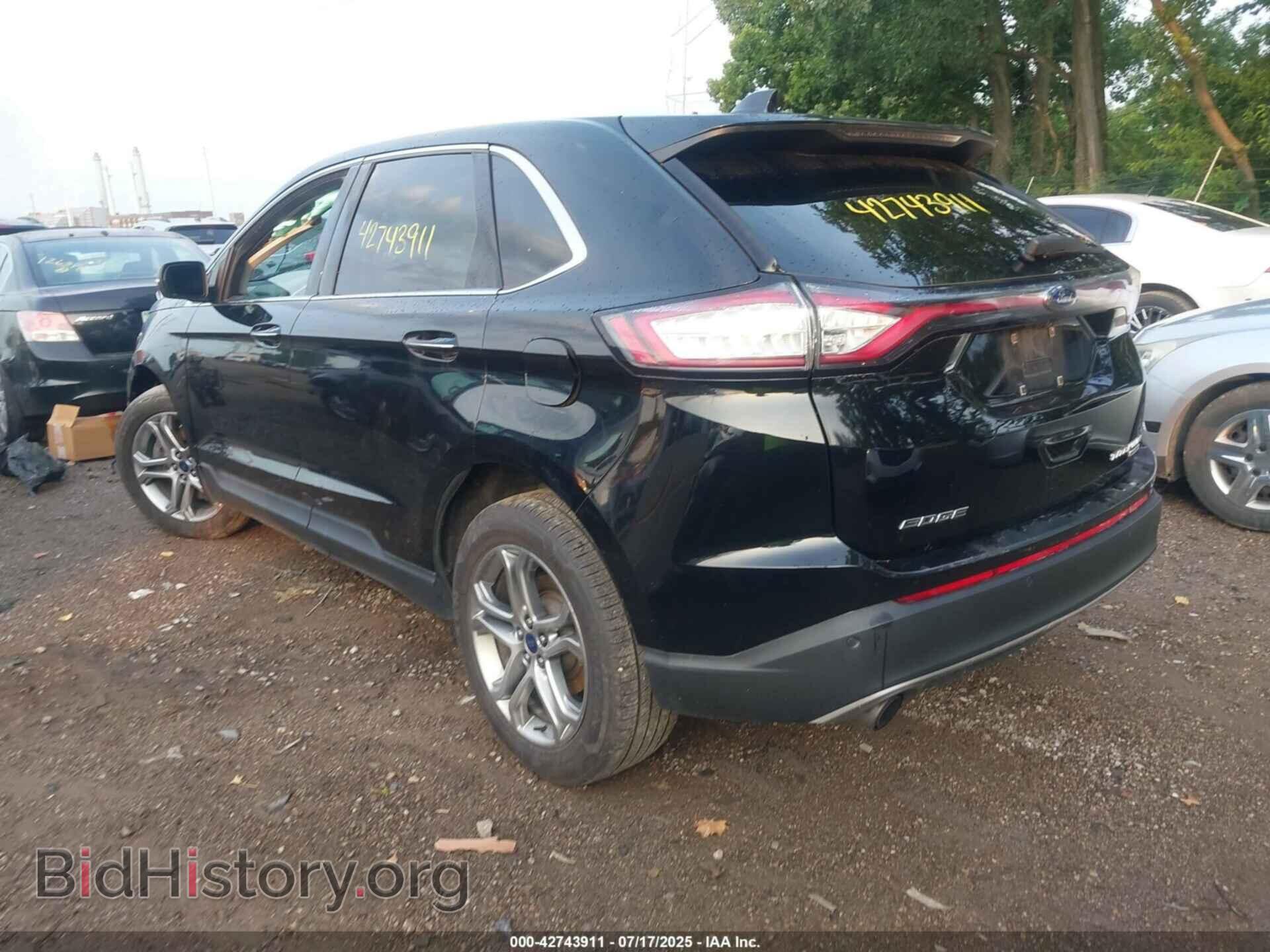 2016 FORD EDGE - VIN: 2FMPK4K97GBB22967 - Фото 3
