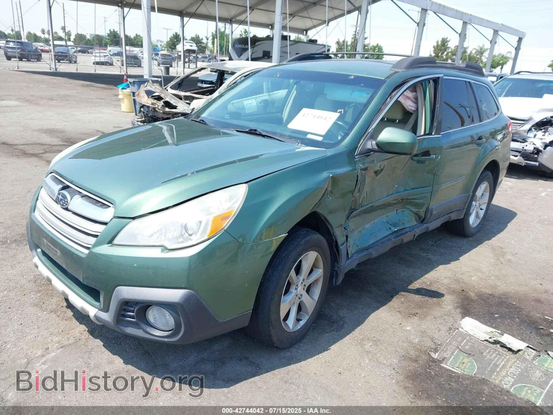 2014 SUBARU OUTBACK - VIN: 4S4BRBLC8E3259997 - Фото 2
