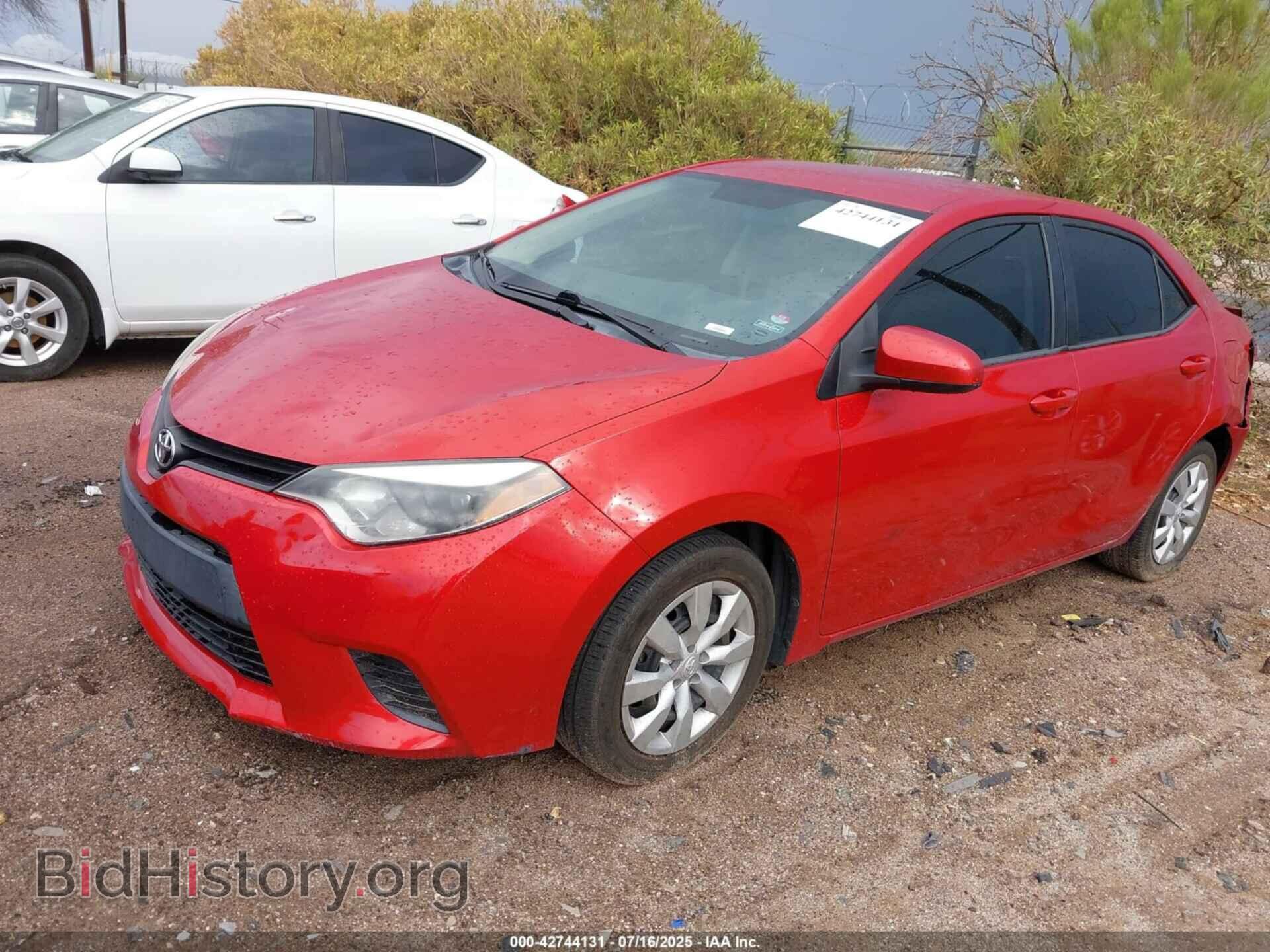 2014 TOYOTA COROLLA - VIN: 5YFBURHE7EP014914 - Фото 2