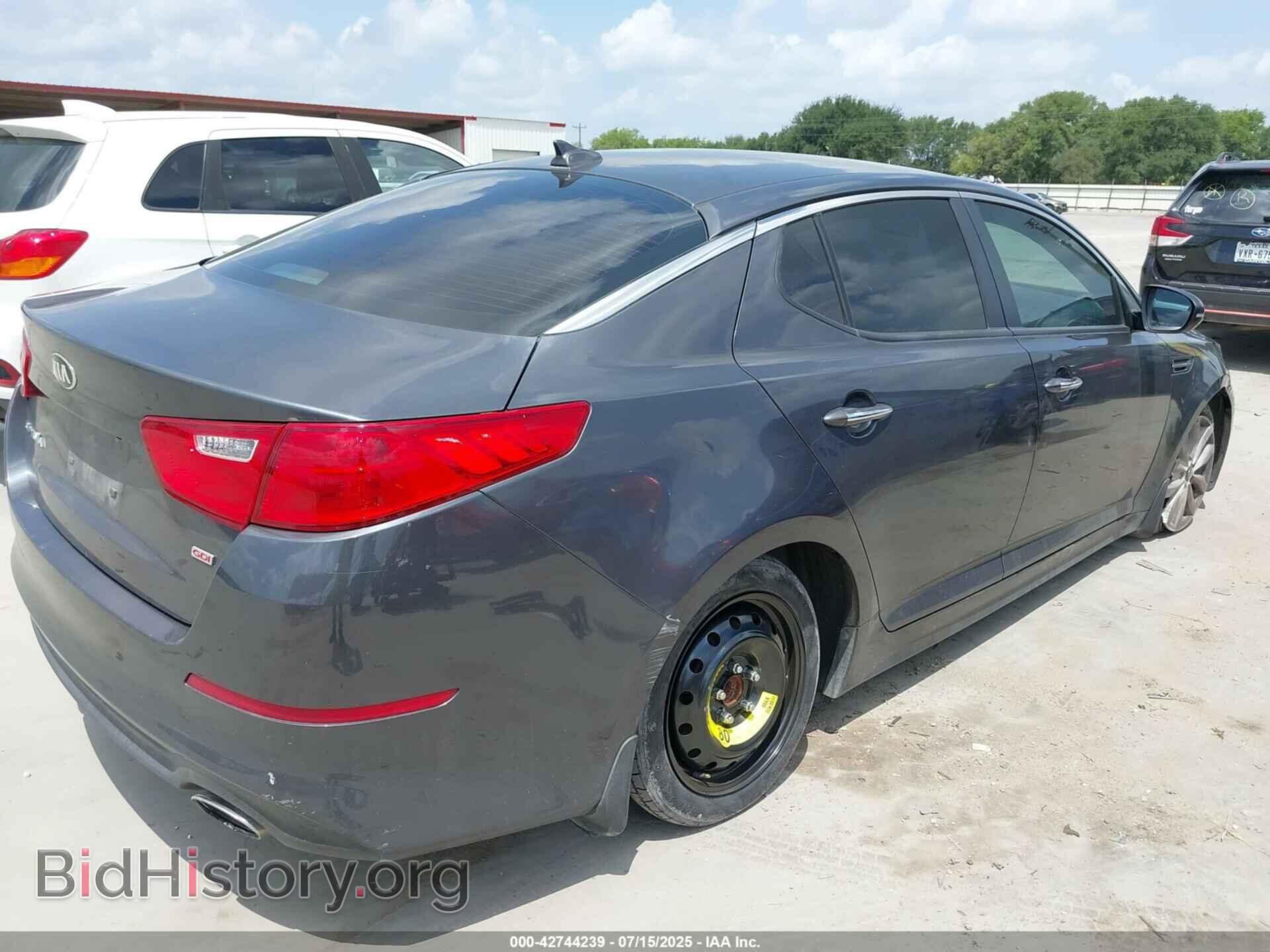 2015 KIA OPTIMA - VIN: KNAGM4A72F5631055 - Фото 4