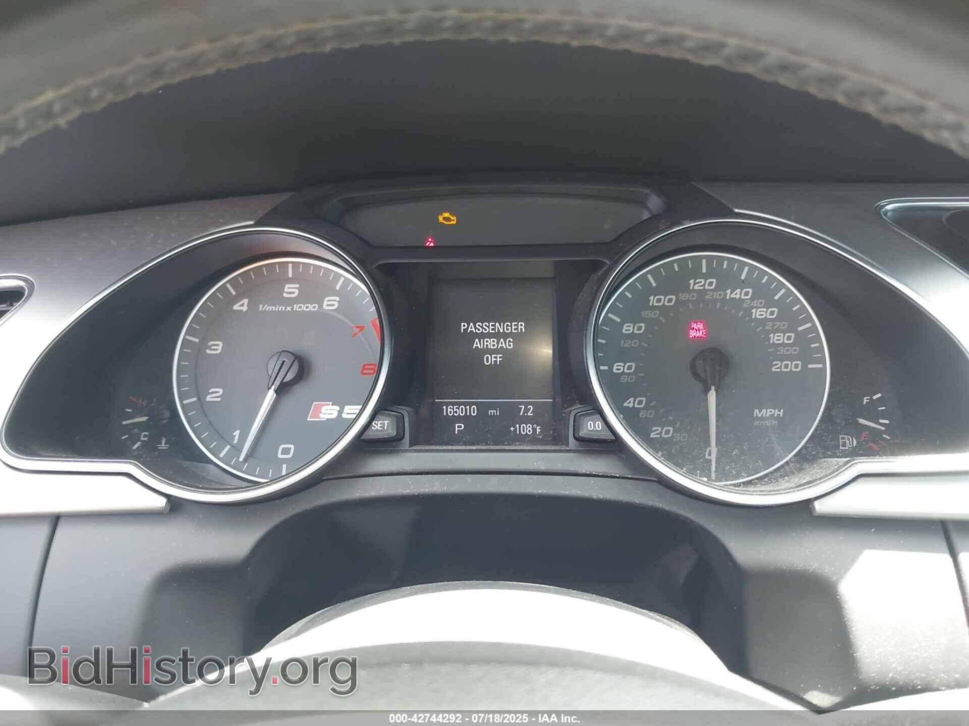 2011 AUDI S5 - VIN: WAUCVAFR4BA044166 - Фото 7