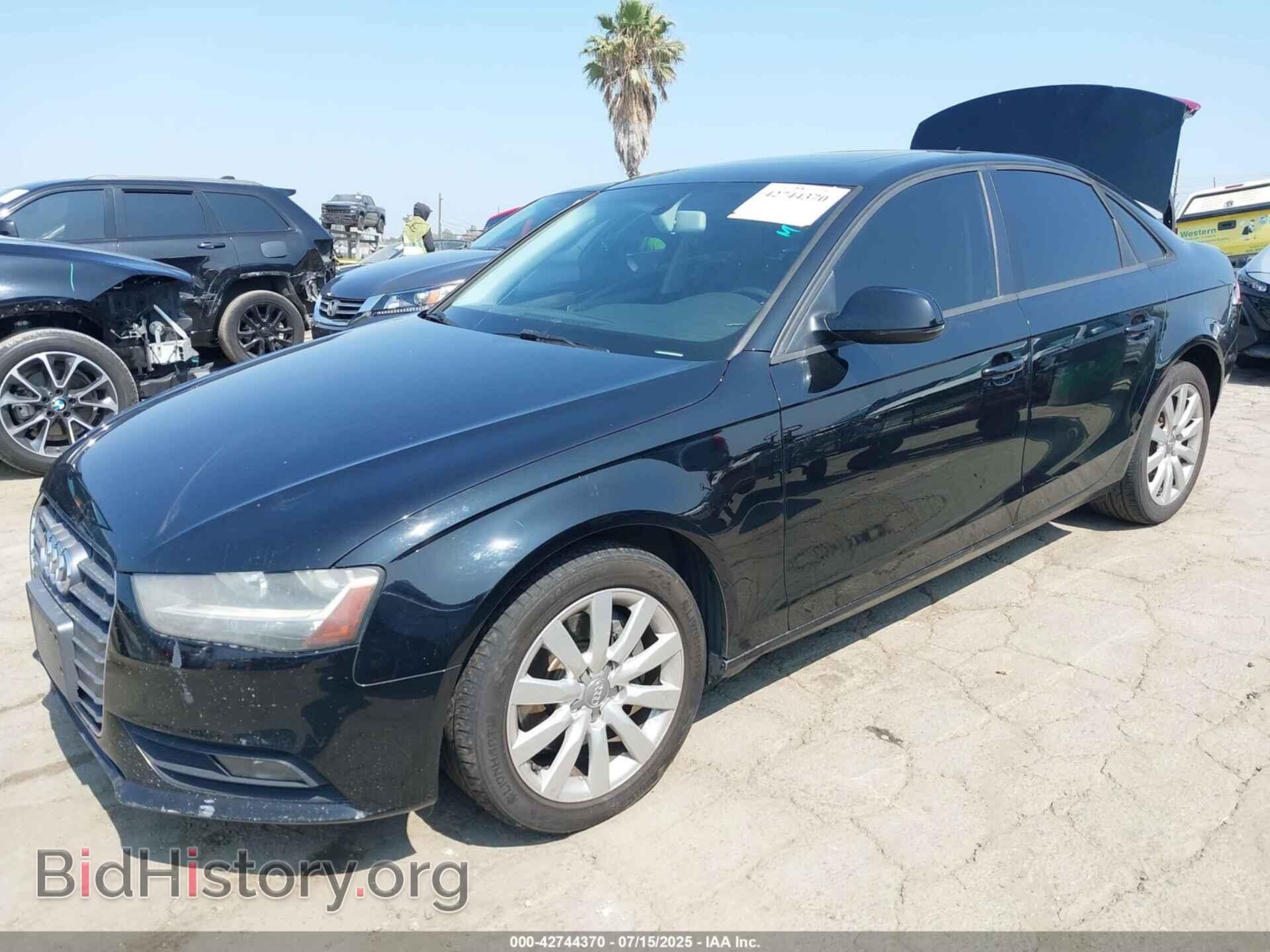 2013 AUDI A4 - VIN: WAUAFAFL6DN044536 - Фото 2