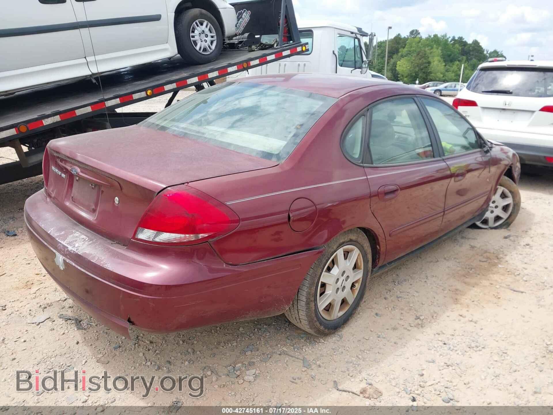 2007 FORD TAURUS - VIN: 1FAHP53U07A166491 - Фото 4