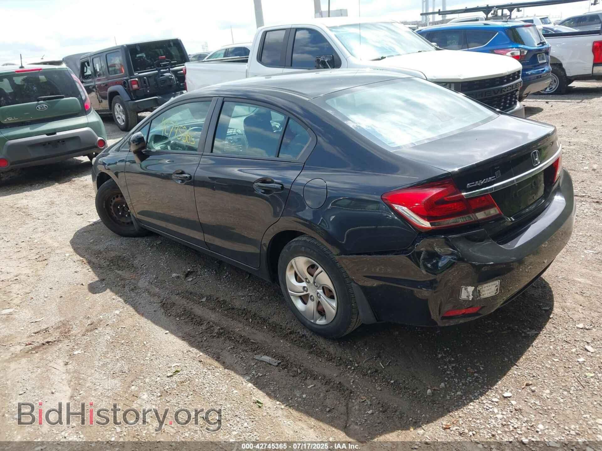 2015 HONDA CIVIC - VIN: 19XFB2F58FE090906 - Фото 3
