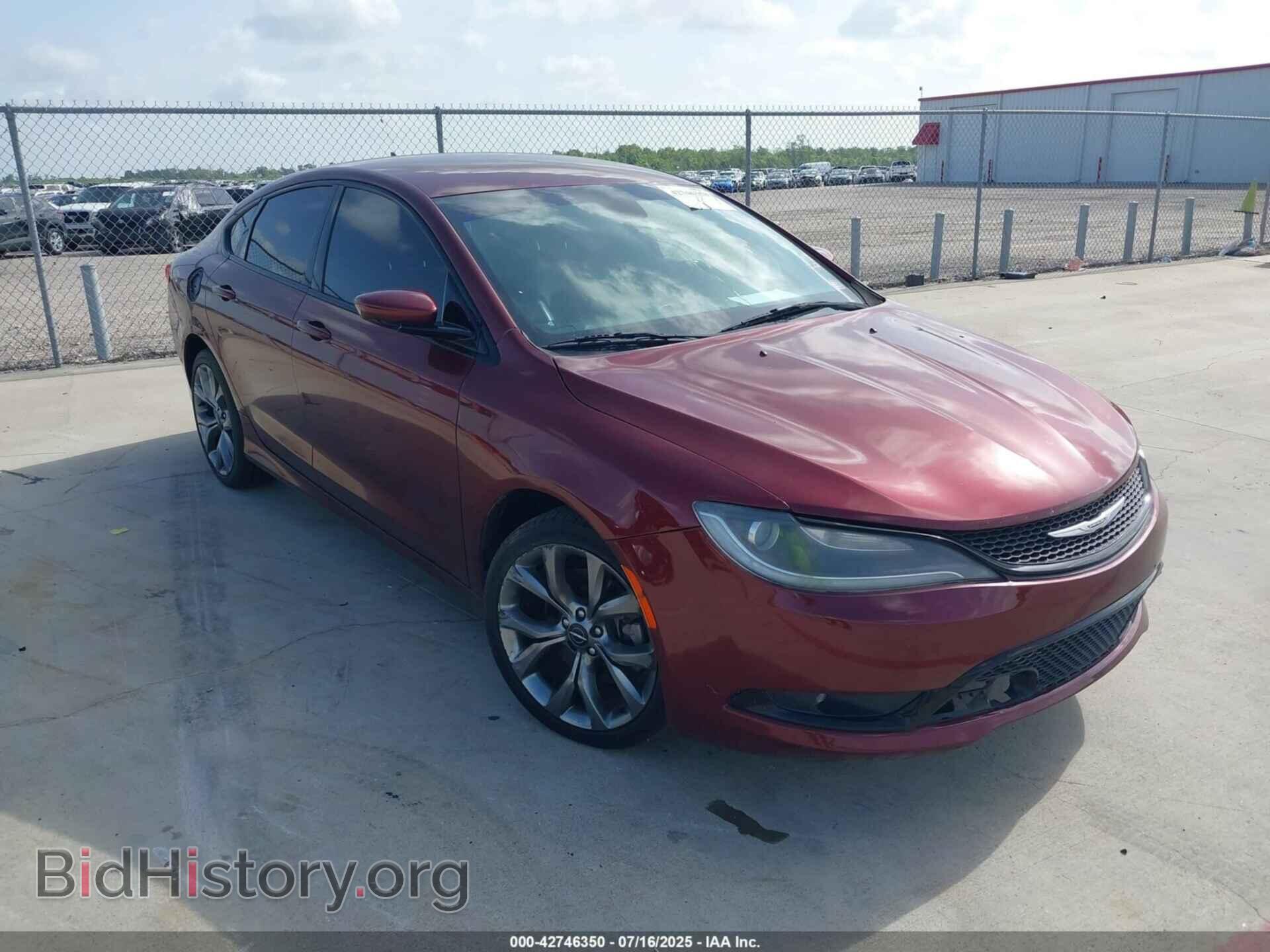 Photo 1C3CCCBB6GN180106 - CHRYSLER 200 2016