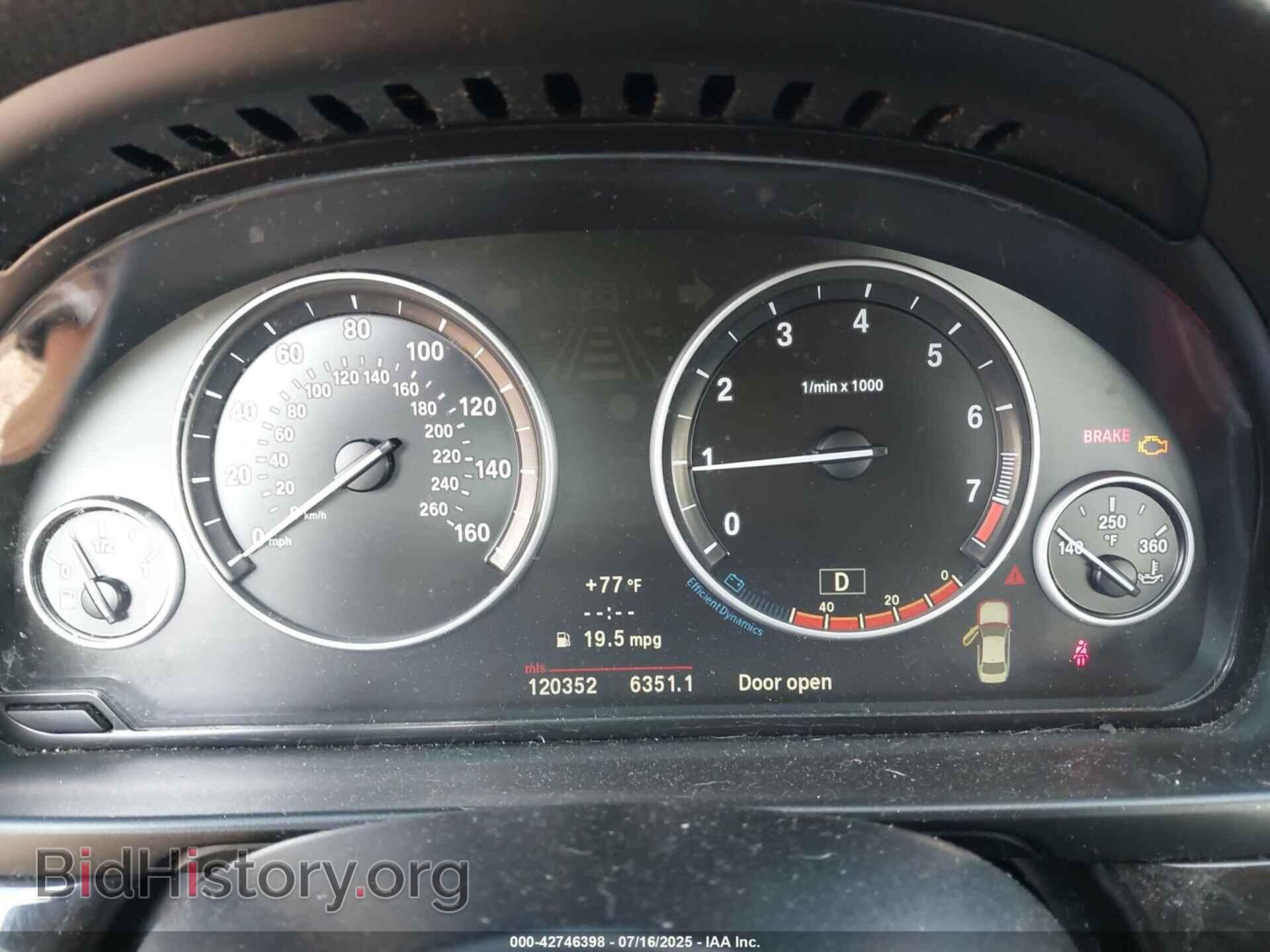 2012 BMW 528I - VIN: WBAXH5C59CDW07309 - Фото 7