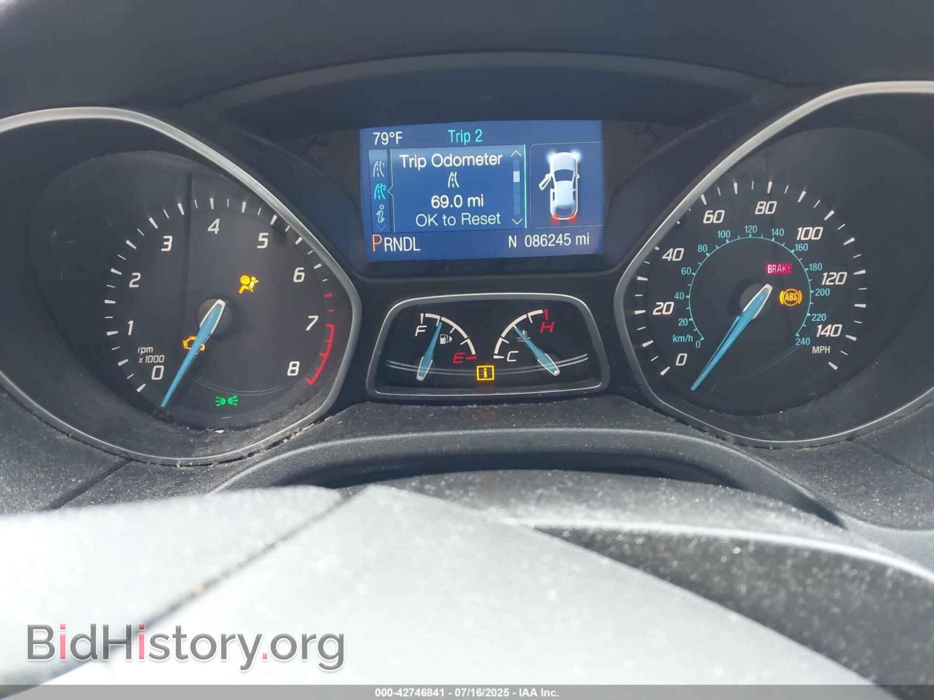 2014 FORD FOCUS - VIN: 1FADP3F22EL397620 - Фото 7